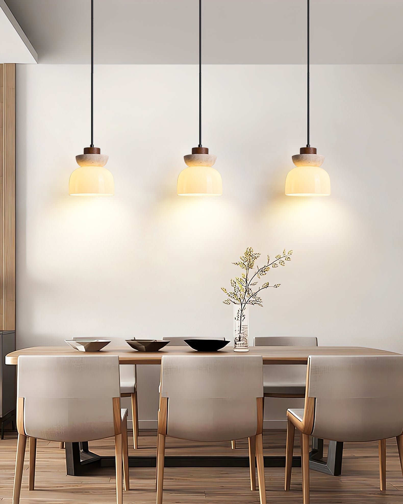 Ritta Layered Dome Pendant Lamp - Neutralighting