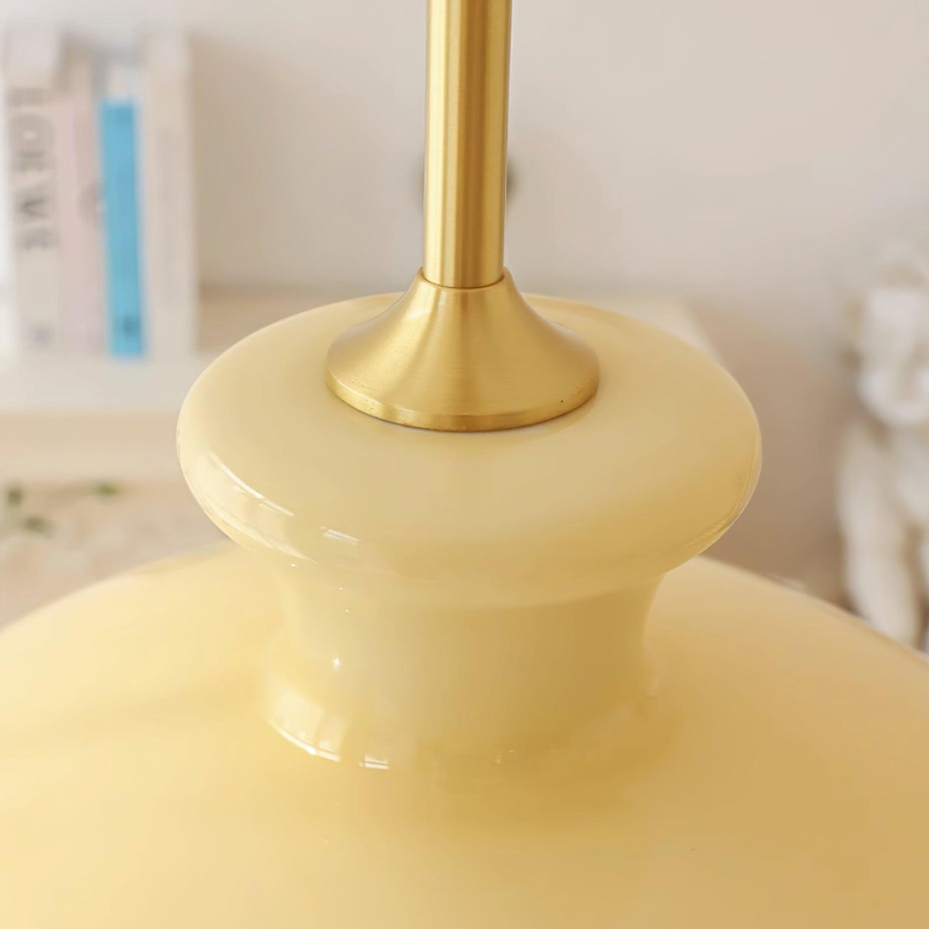 Pendant Lamp Layered Glass Dome Retro Silhouette Warm Ambient Glow - Neutralighting