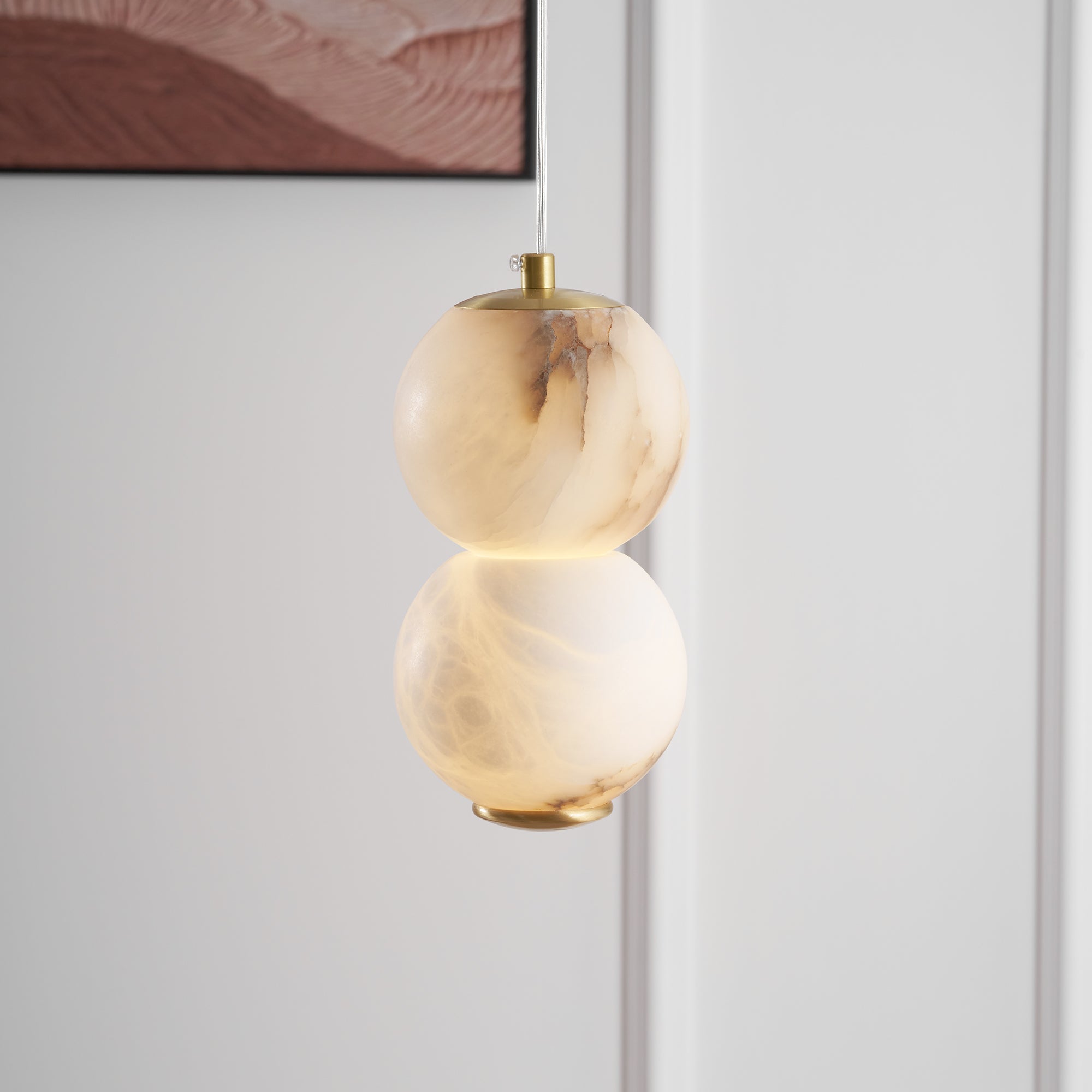 Ritta Alabaster Pendant Light Head 2 /3/4 - Neutralighting