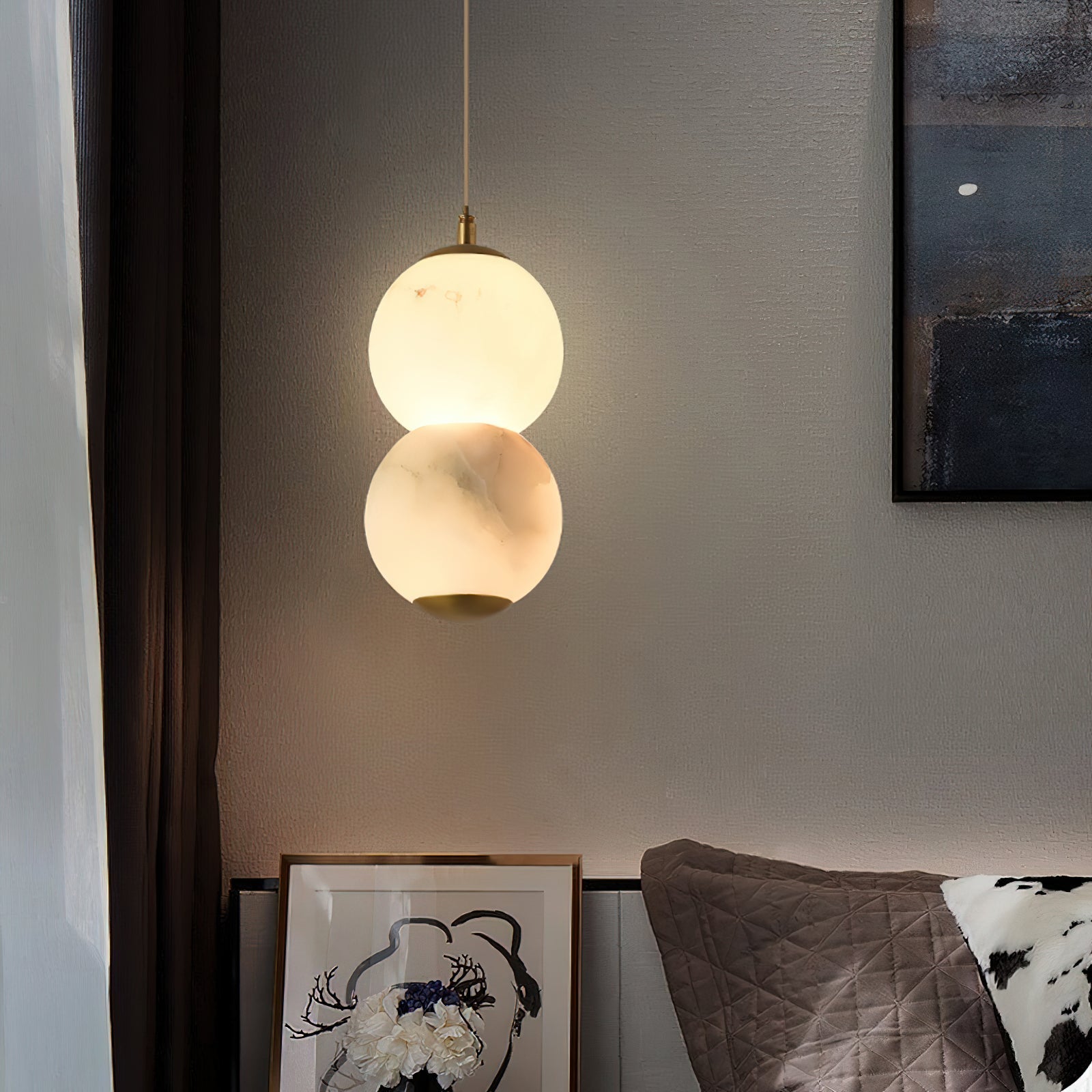 Ritta Alabaster Pendant Light Head 2 /3/4 - Neutralighting
