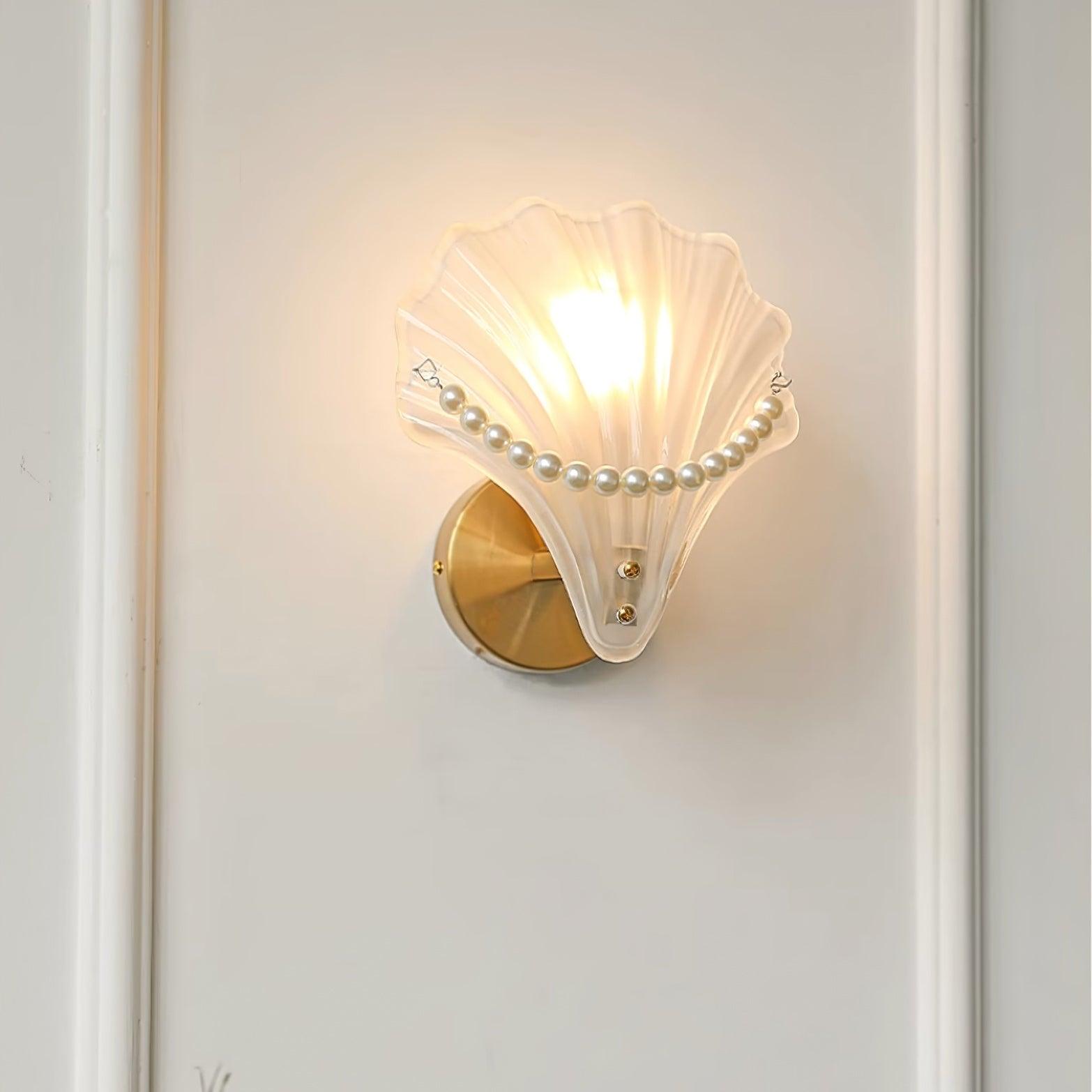 Pearl Shell Wall Lamp