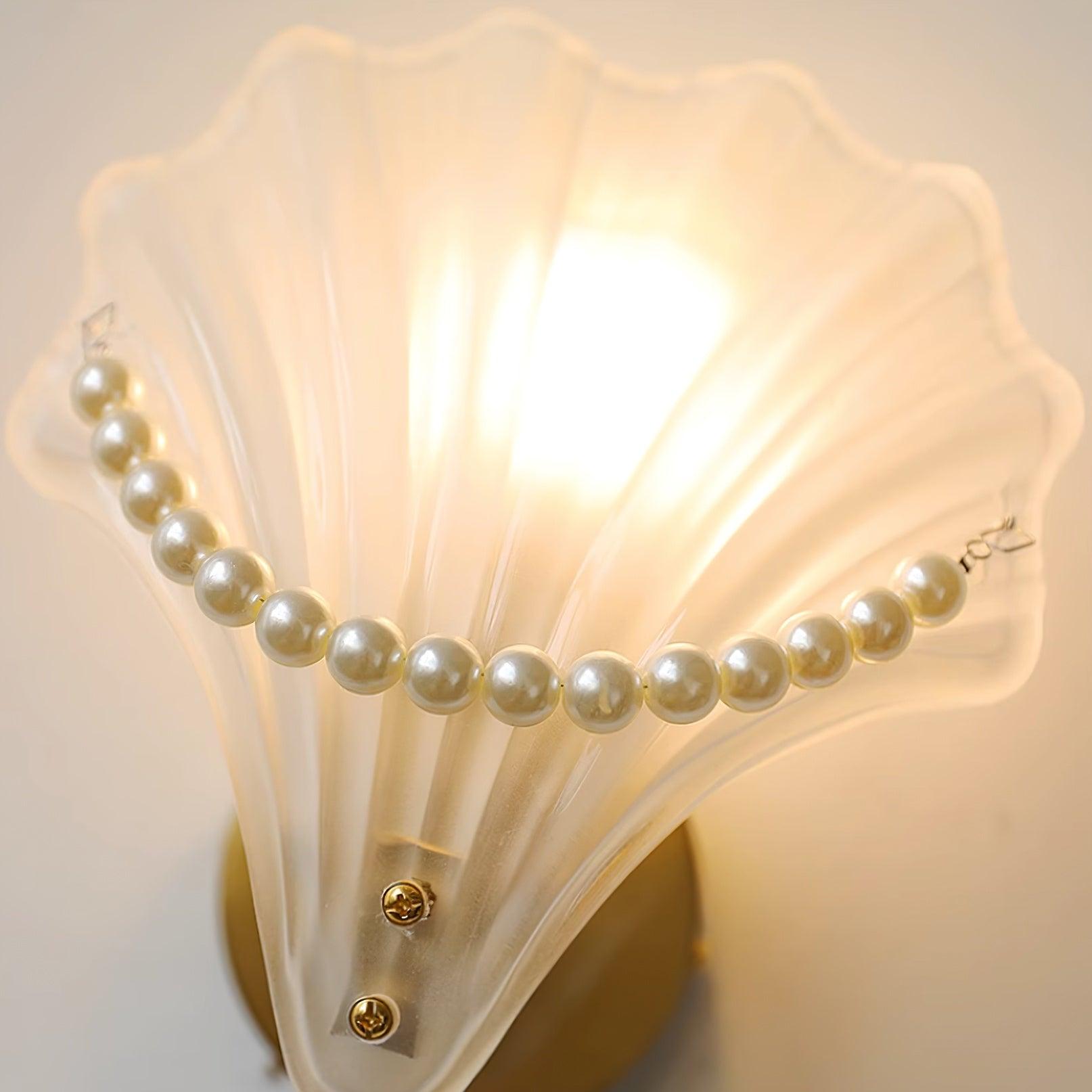 Pearl Shell Wall Lamp