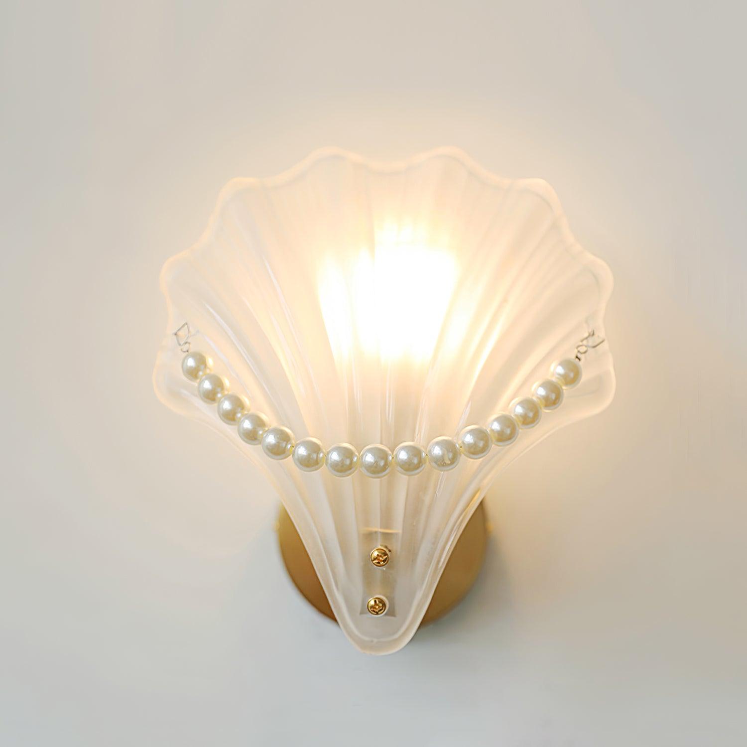 Pearl Shell Wall Lamp