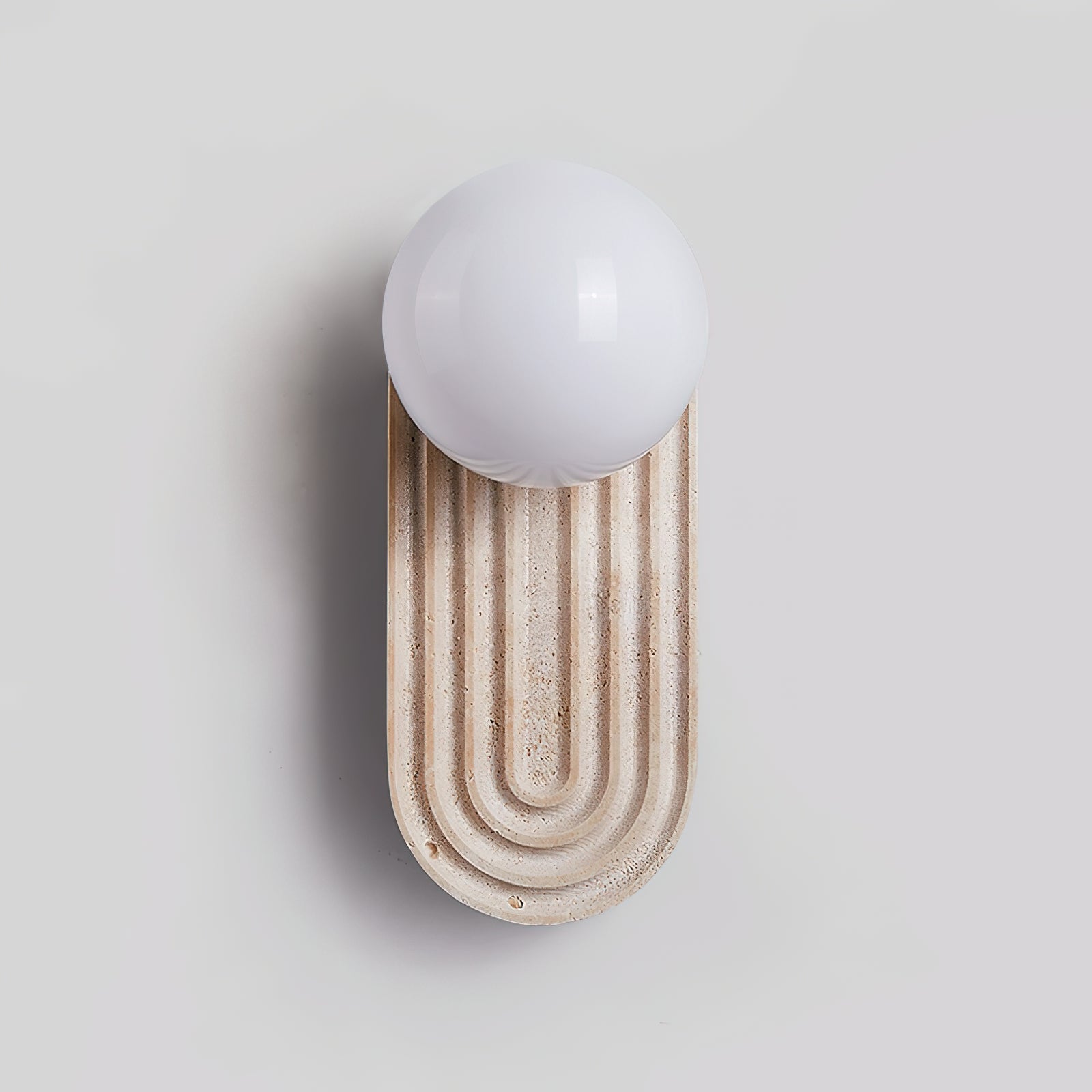 Pebivo Travertine Wall Lamp - Neutralighting