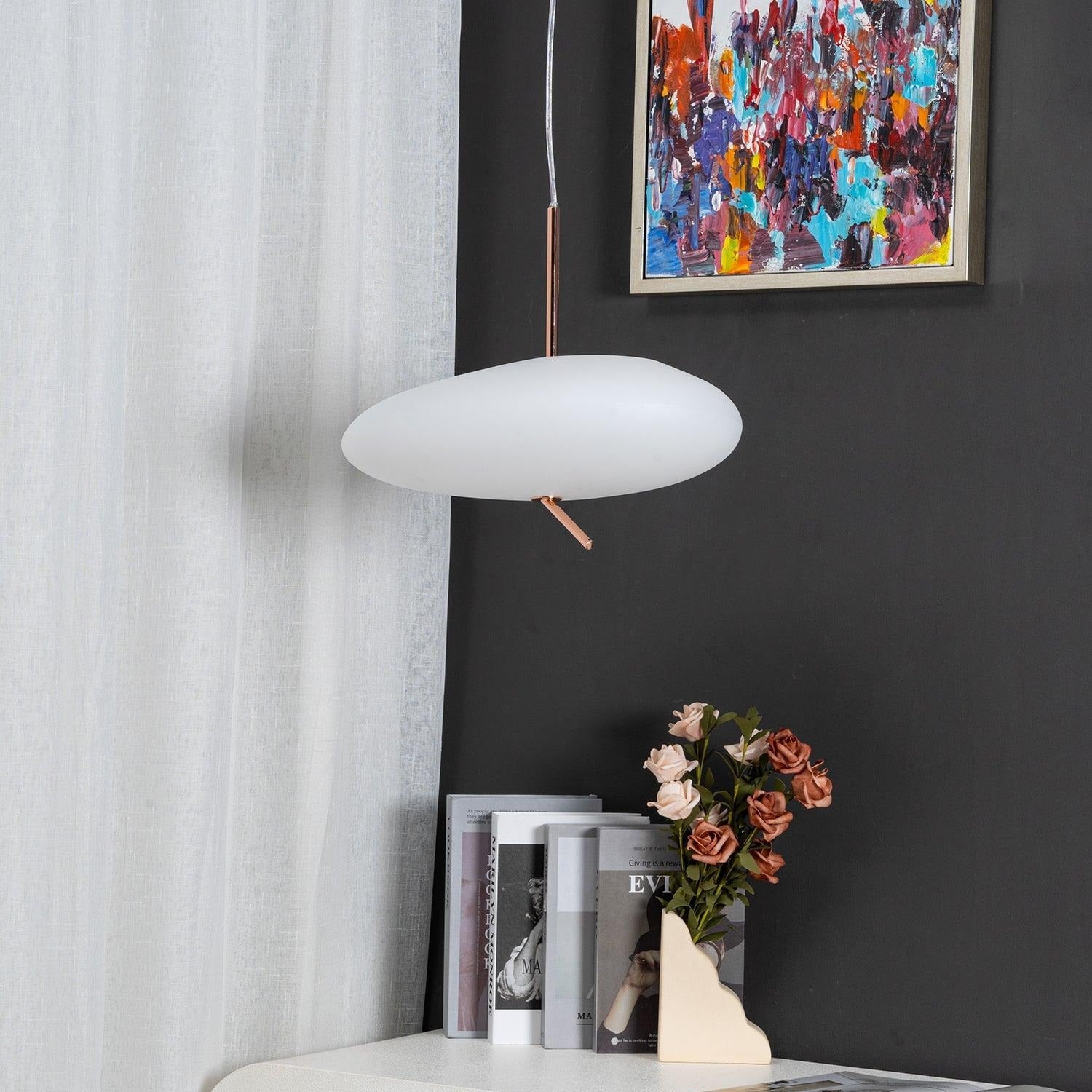 Oneli Rose Gold Pebble Pendant Light - Neutralighting