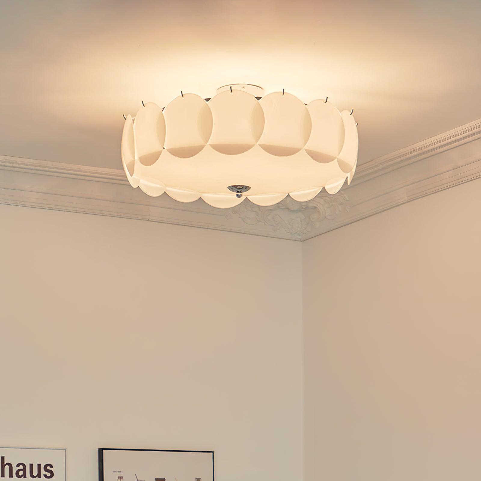 Meiho Petal Shell Ceiling Light - Neutralighting