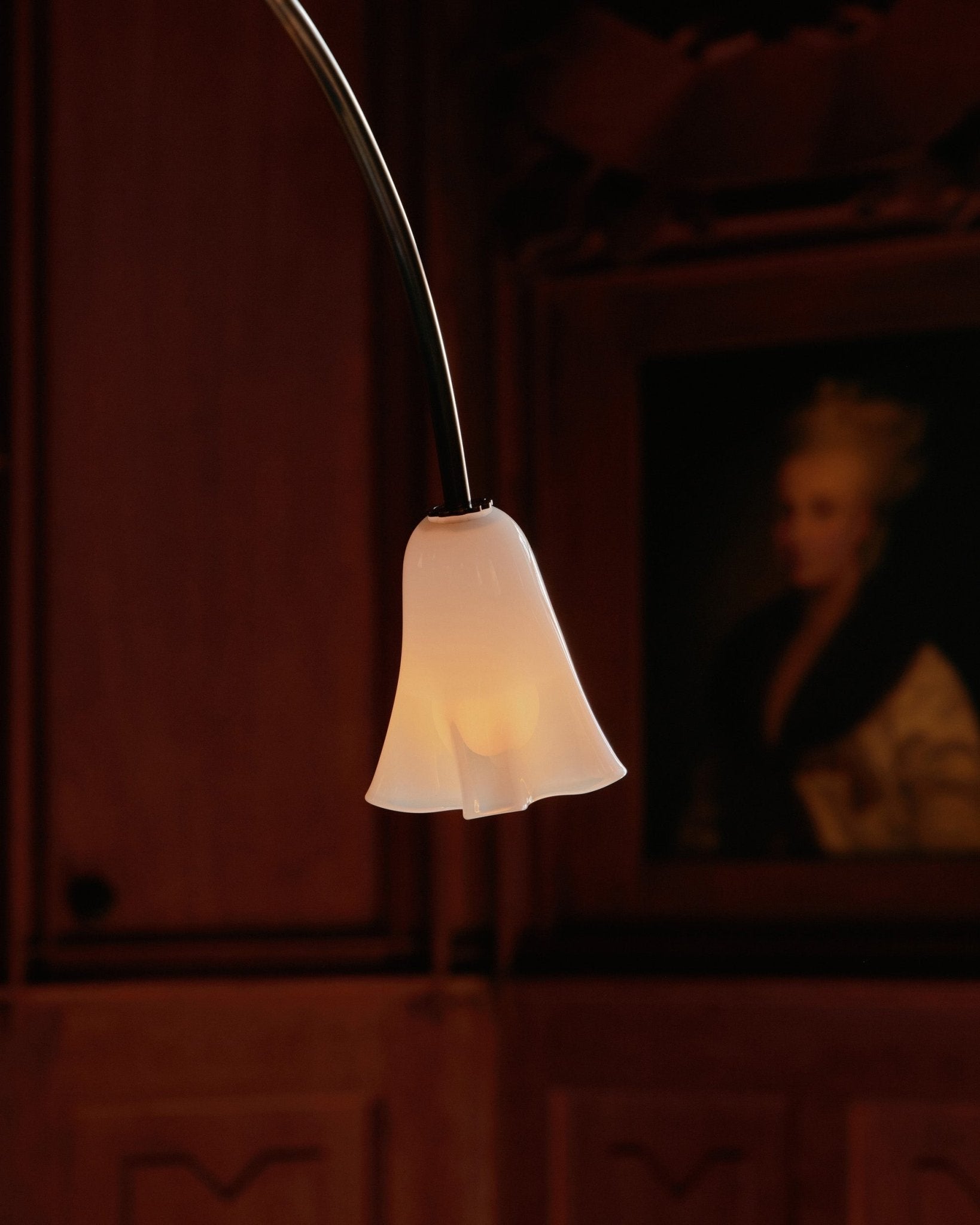 Aurora Chandelier Blossom Petal Glass Arms - Neutralighting