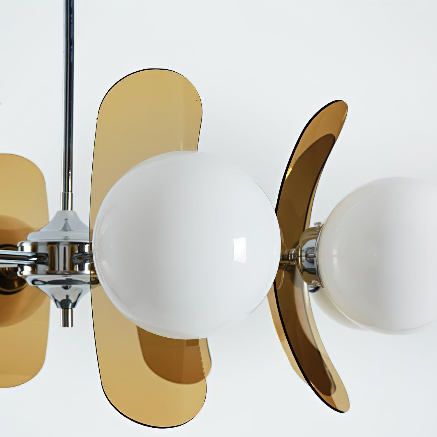 Ulano Chandelier Brown &Orange - Neutralighting