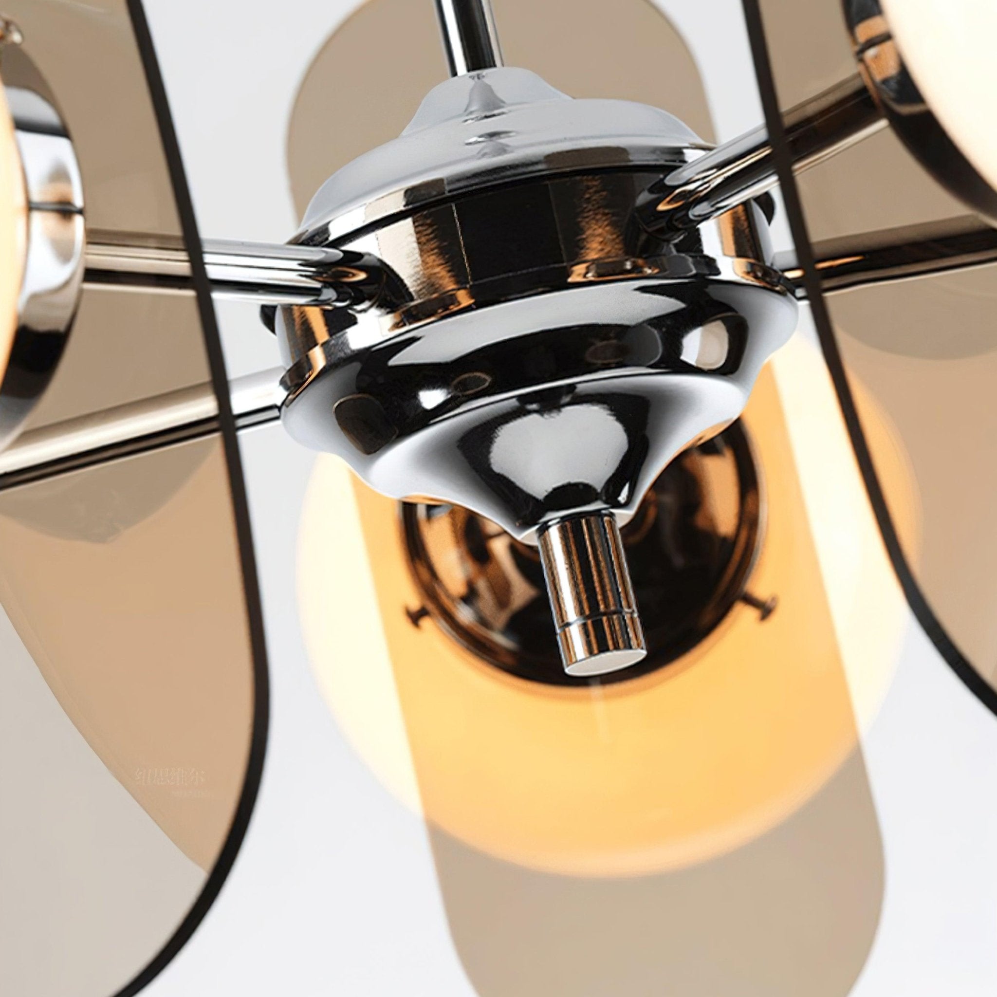 Ulano Chandelier Brown &Orange - Neutralighting
