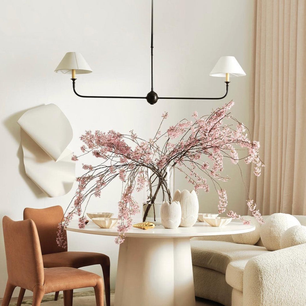 Norli Modern Linear LED Chandelier Metal Living Room Bedroom - Neutralighting