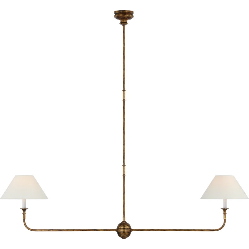 Norli Modern Linear LED Chandelier Metal Living Room Bedroom - Neutralighting