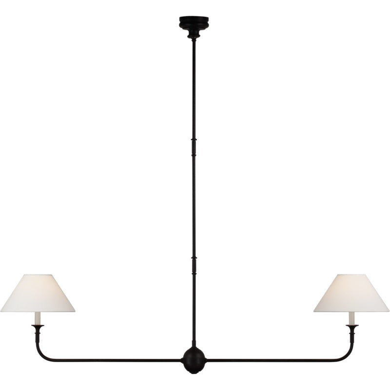 Norli Modern Linear LED Chandelier Metal Living Room Bedroom - Neutralighting