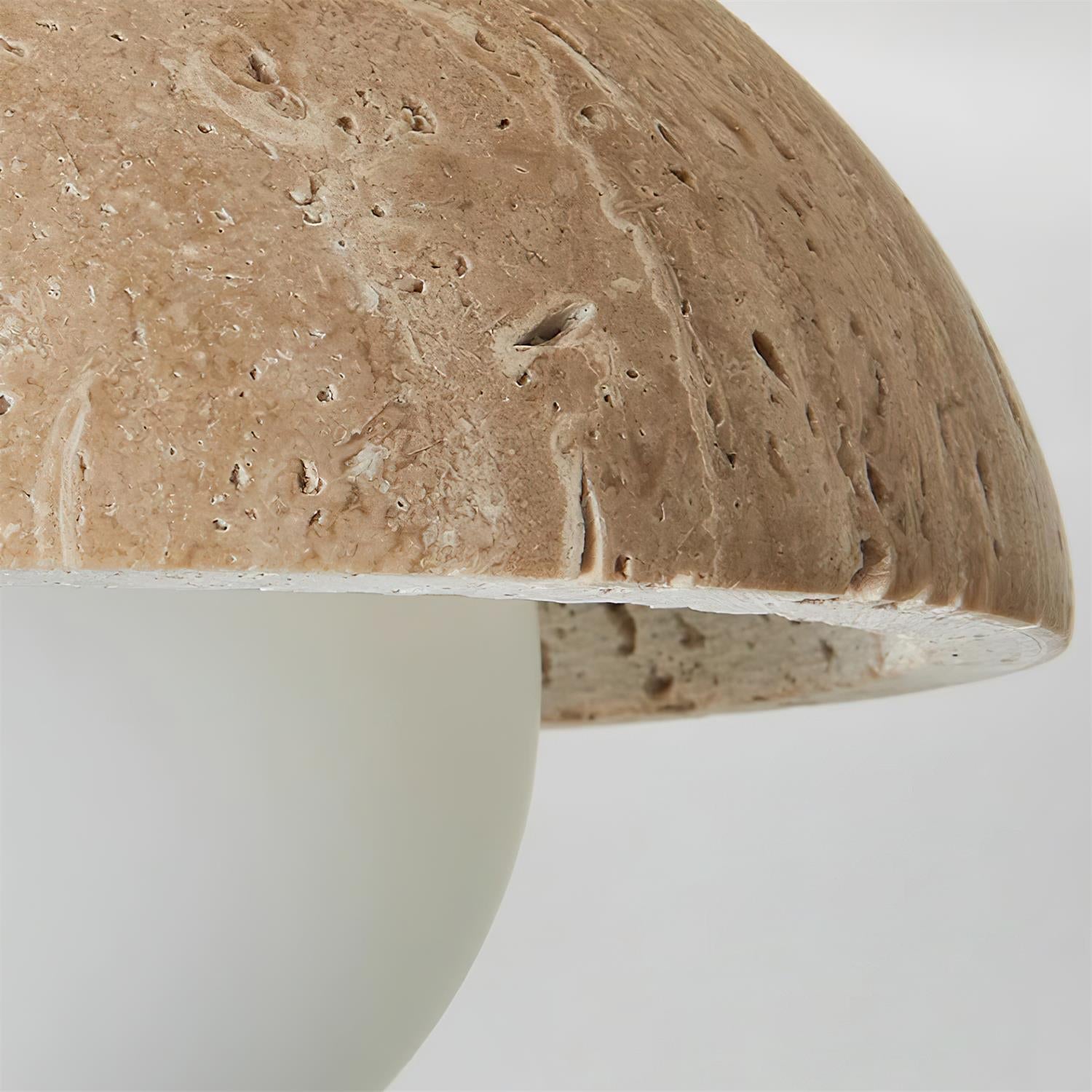 Ritta Minimalist Travertine Ceiling Light - Neutralighting
