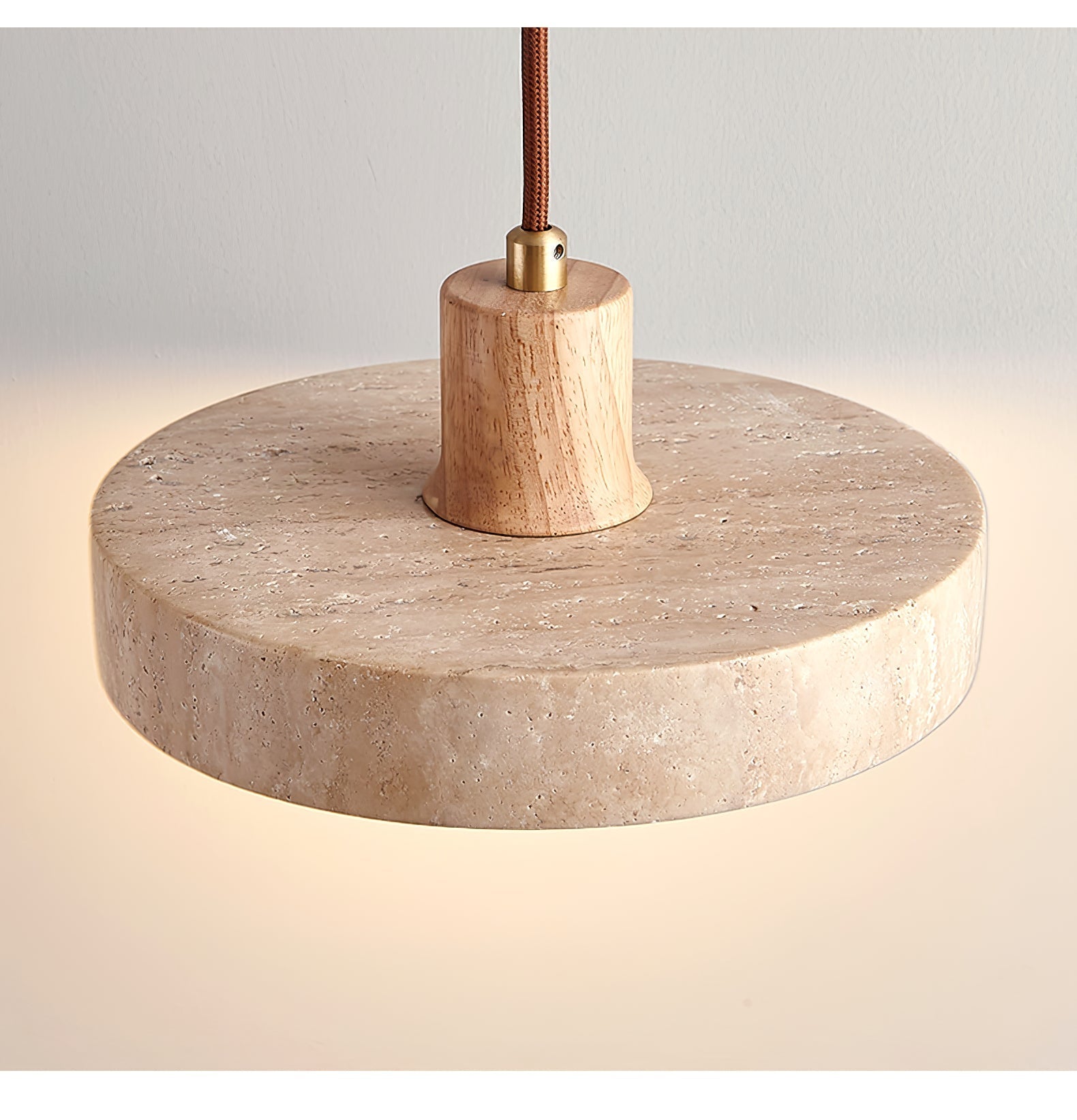 Evvynor Travertine Pendant Light - Neutralighting