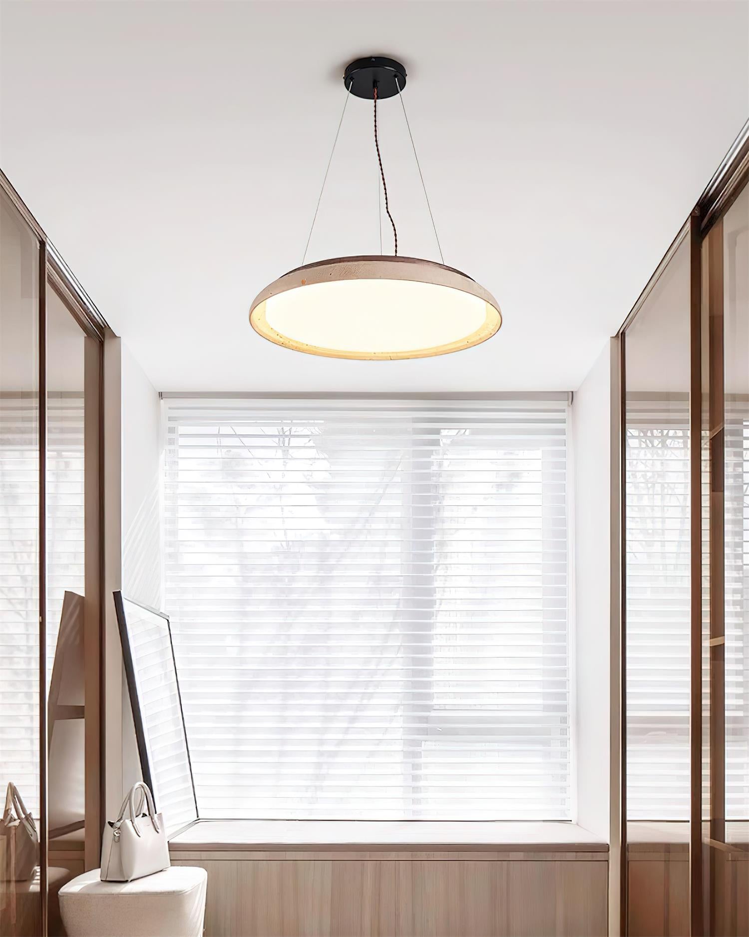 Ritta Piedra Travertine Pendant Light - Neutralighting
