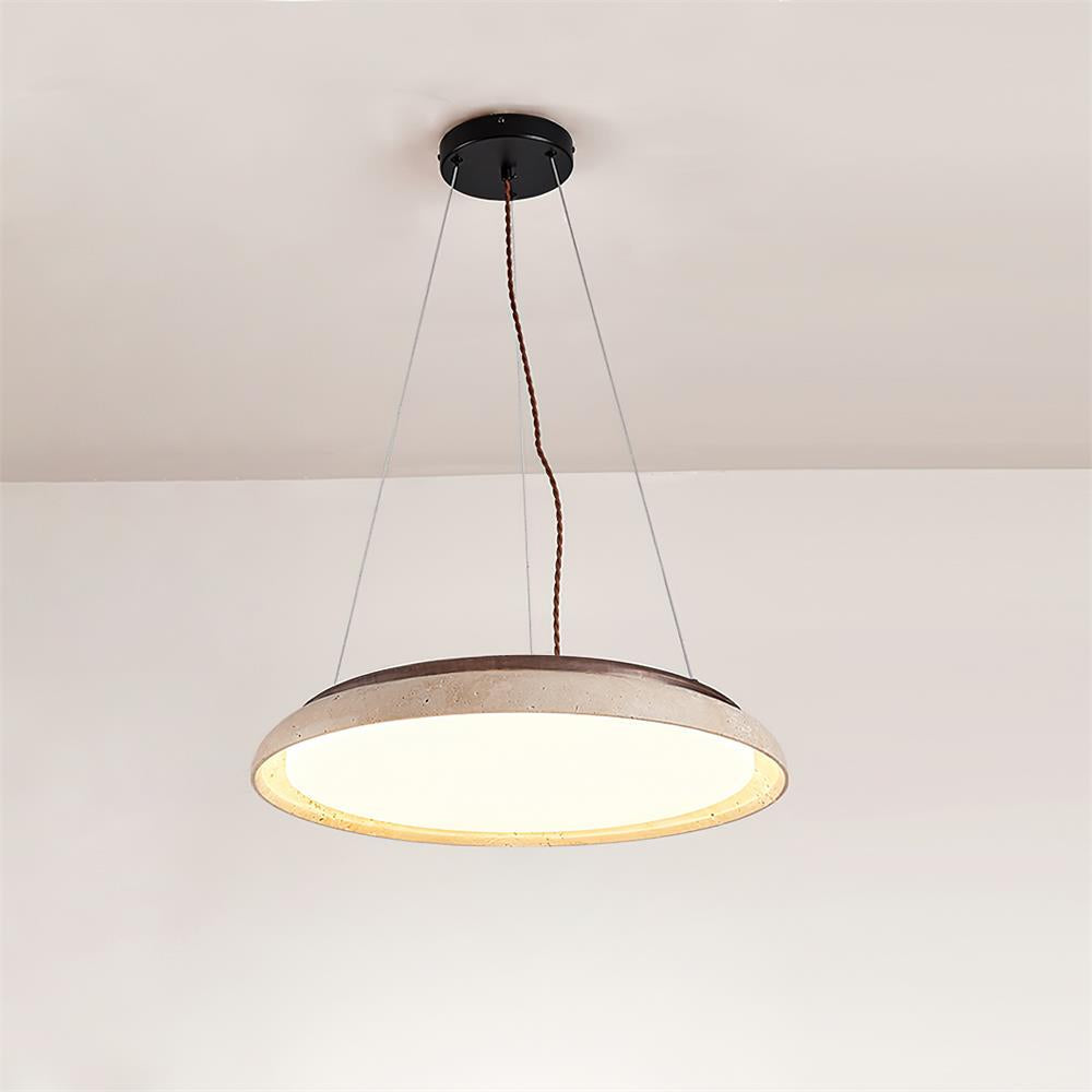 Ritta Piedra Travertine Pendant Light - Neutralighting