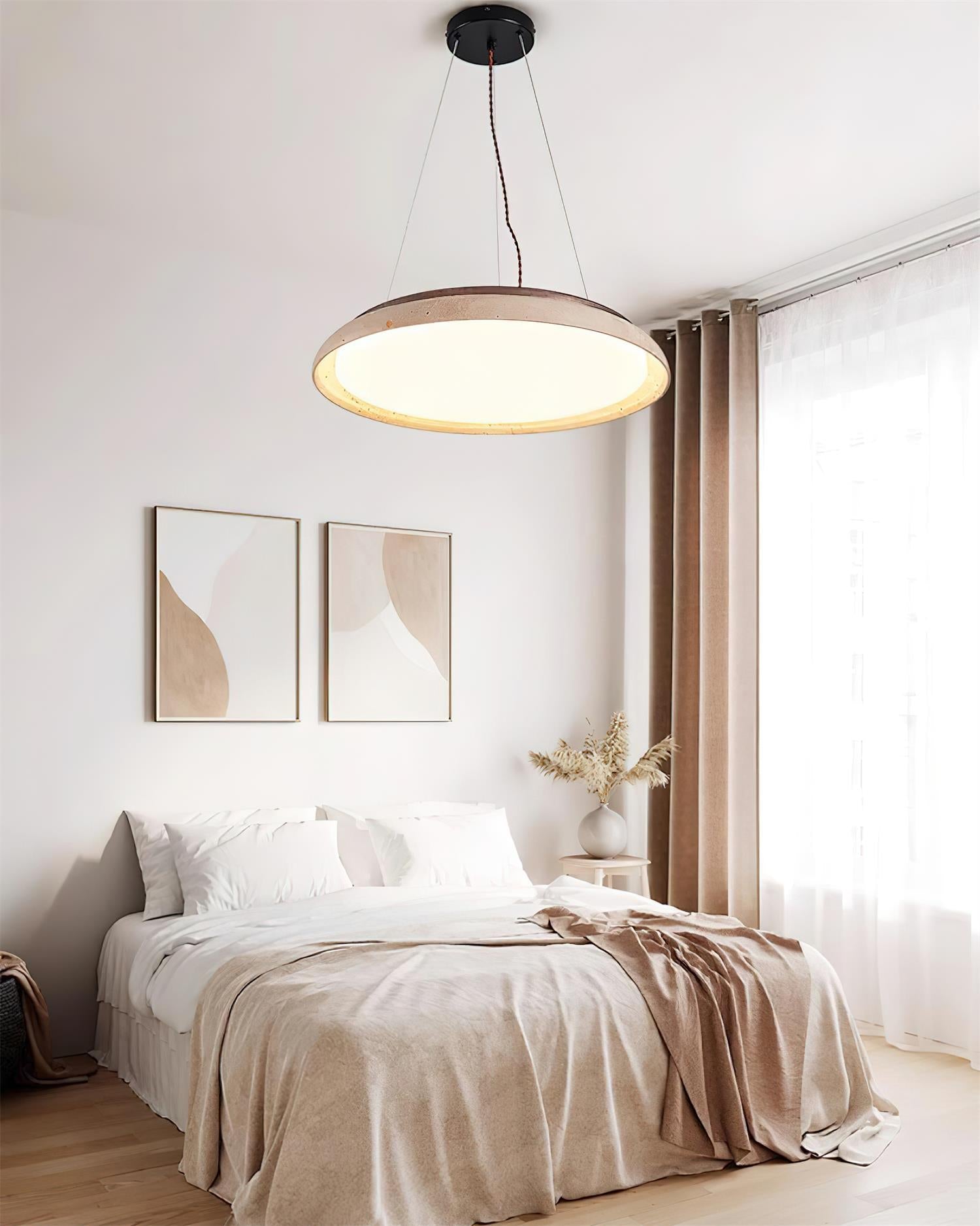 Ritta Piedra Travertine Pendant Light - Neutralighting