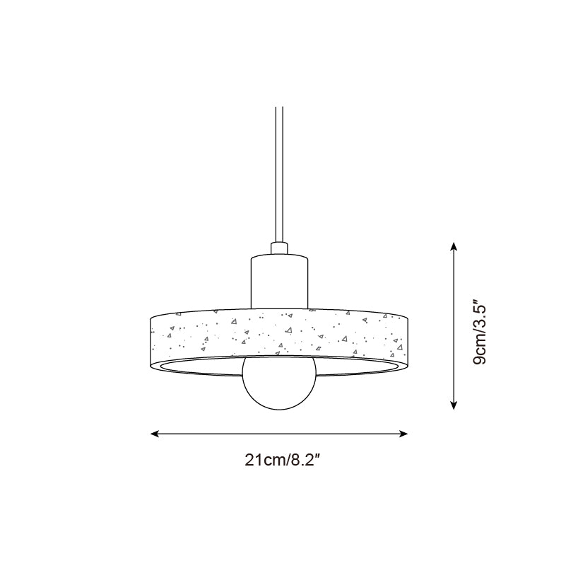 Ritta Pendant Light Travertine Cluster - Neutralighting