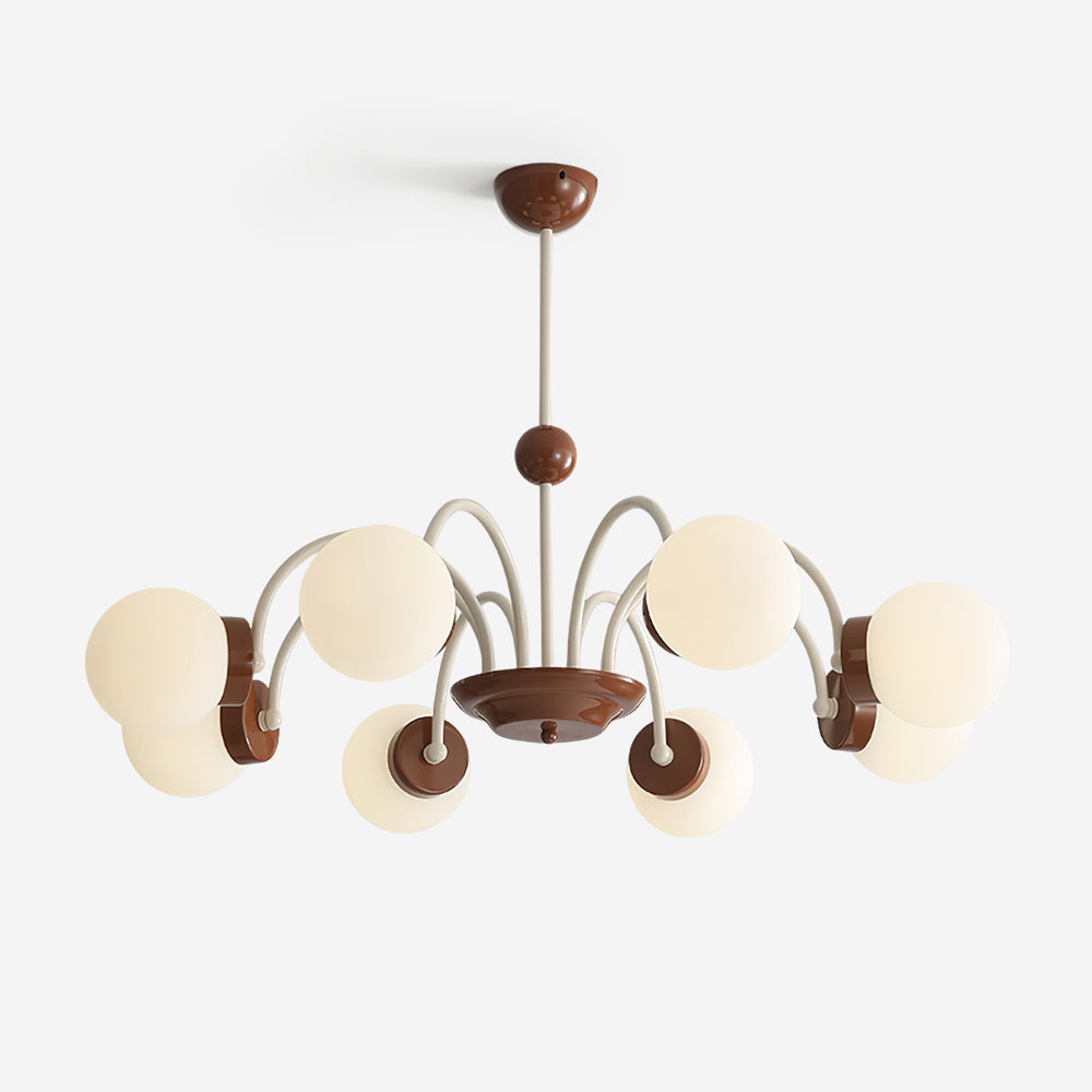 Pivone 8-Light Globe Chandelier - Neutralighting