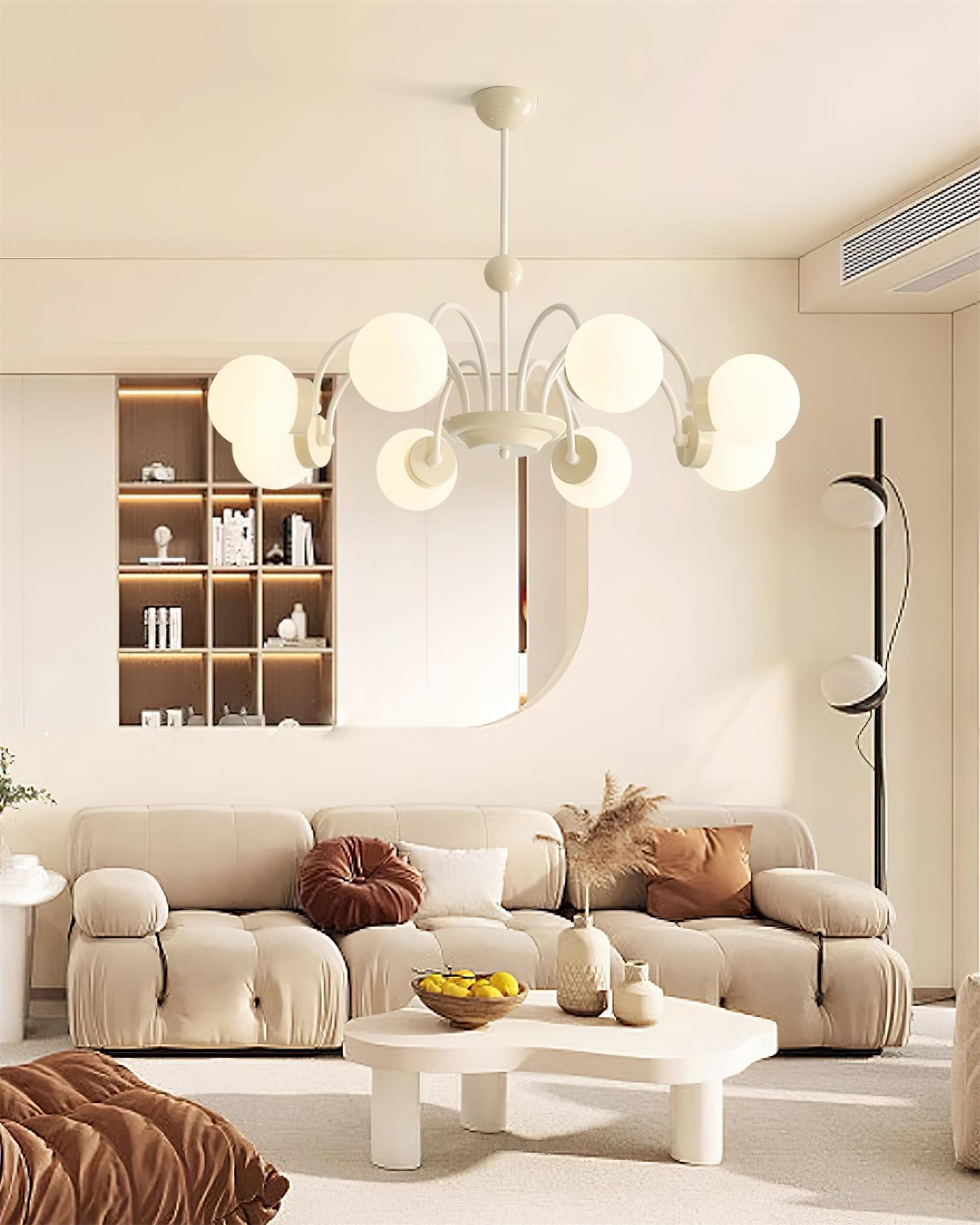Pivone 8-Light Globe Chandelier - Neutralighting