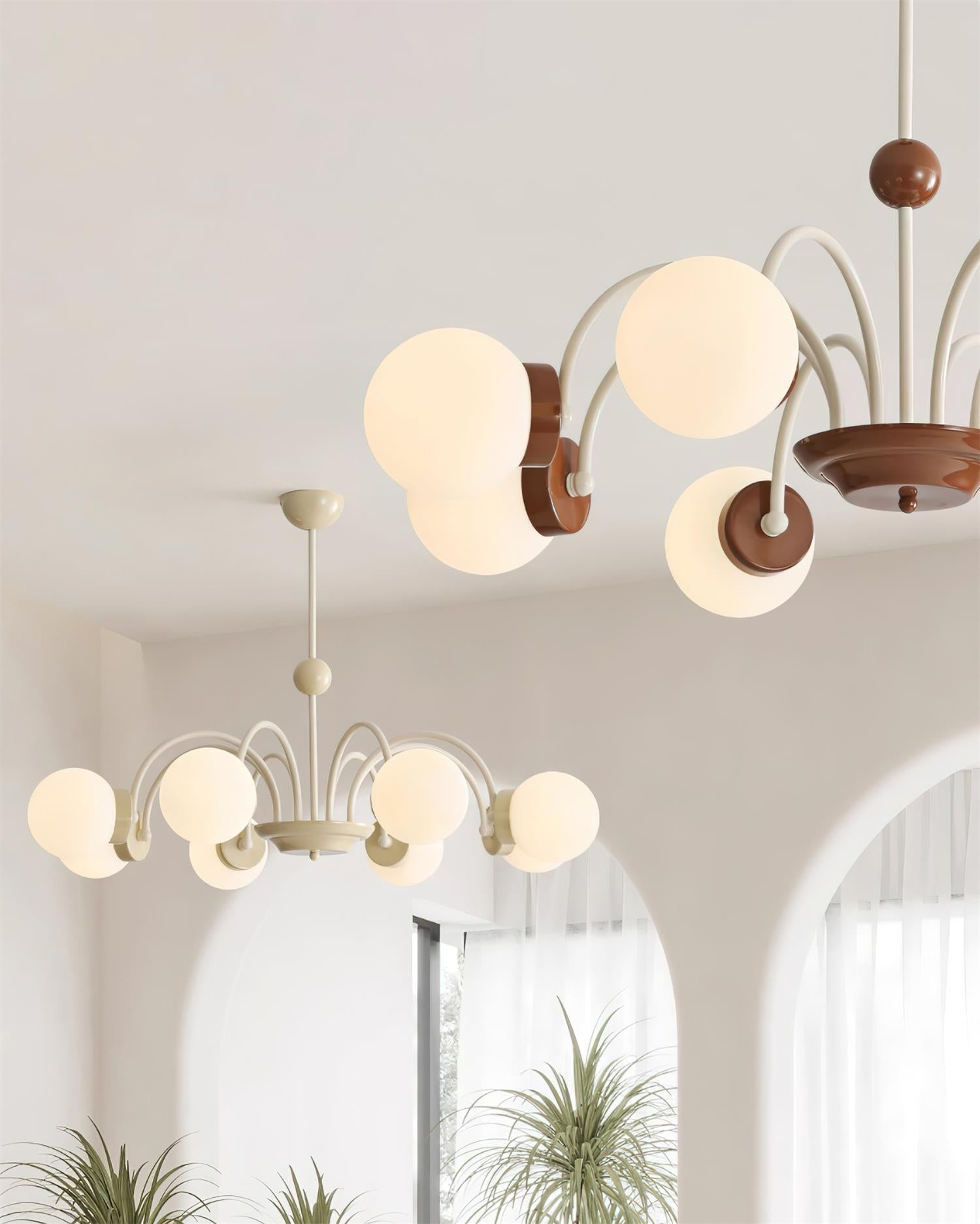 Pivone 8-Light Globe Chandelier - Neutralighting