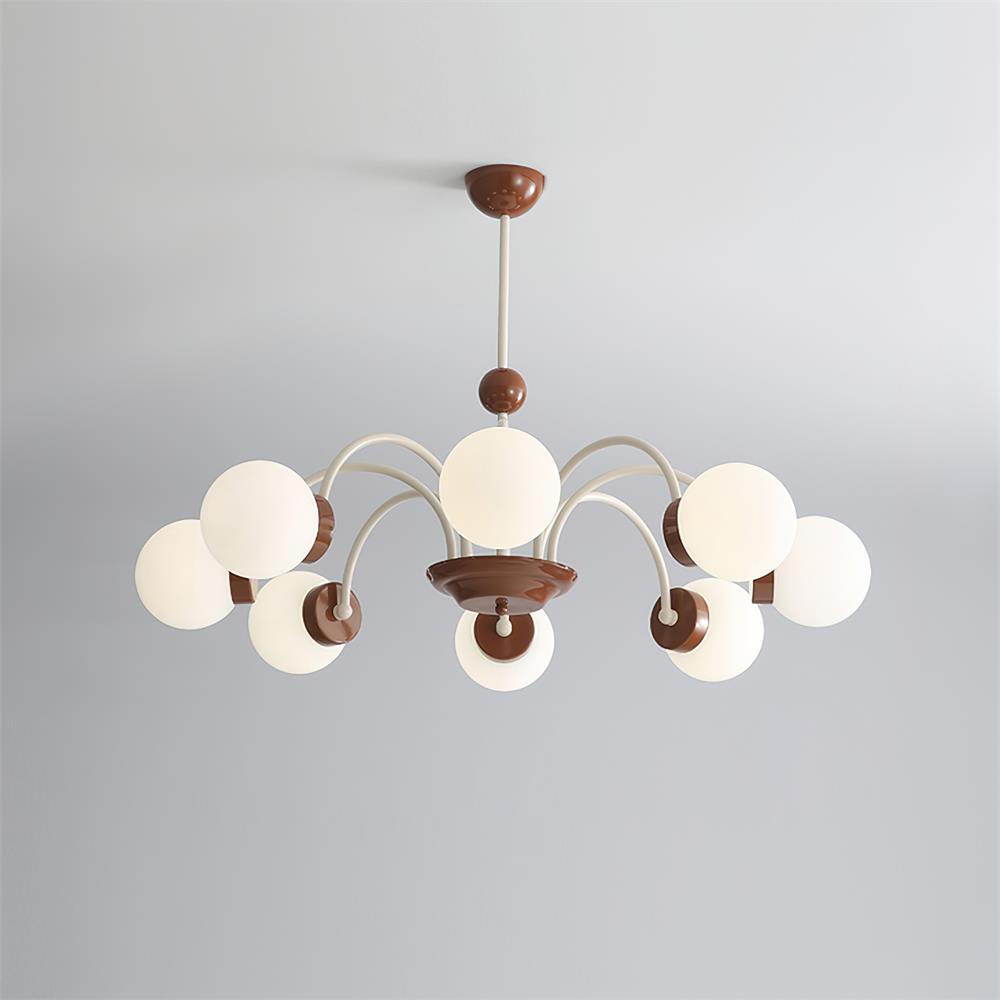 Pivone 8-Light Globe Chandelier - Neutralighting