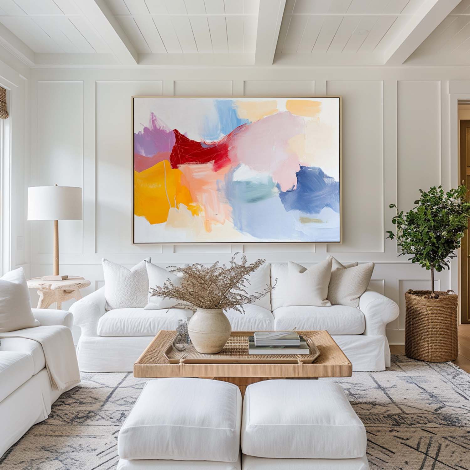 Color Abstract Art ABAH182 - Neutralighting