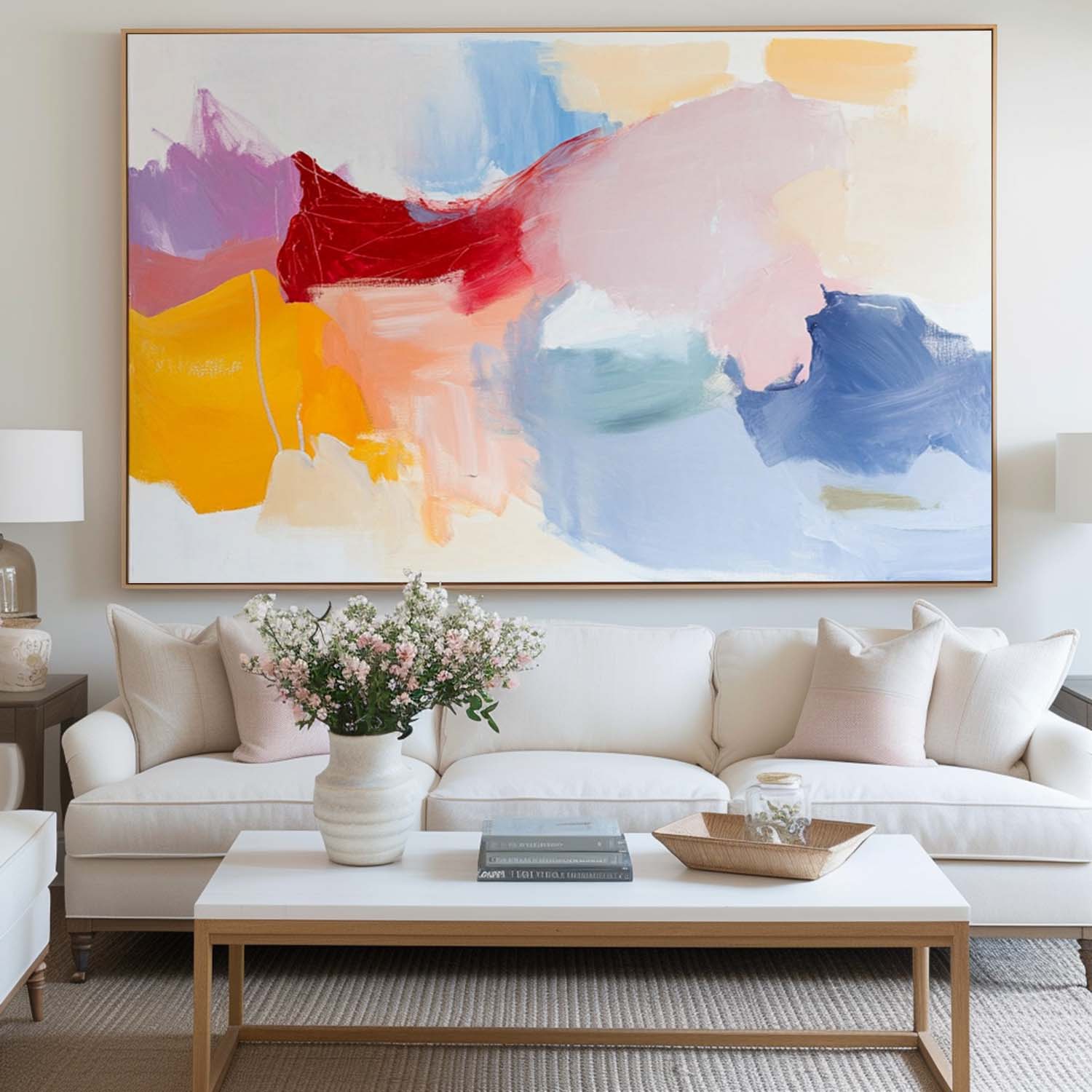 Color Abstract Art ABAH182 - Neutralighting