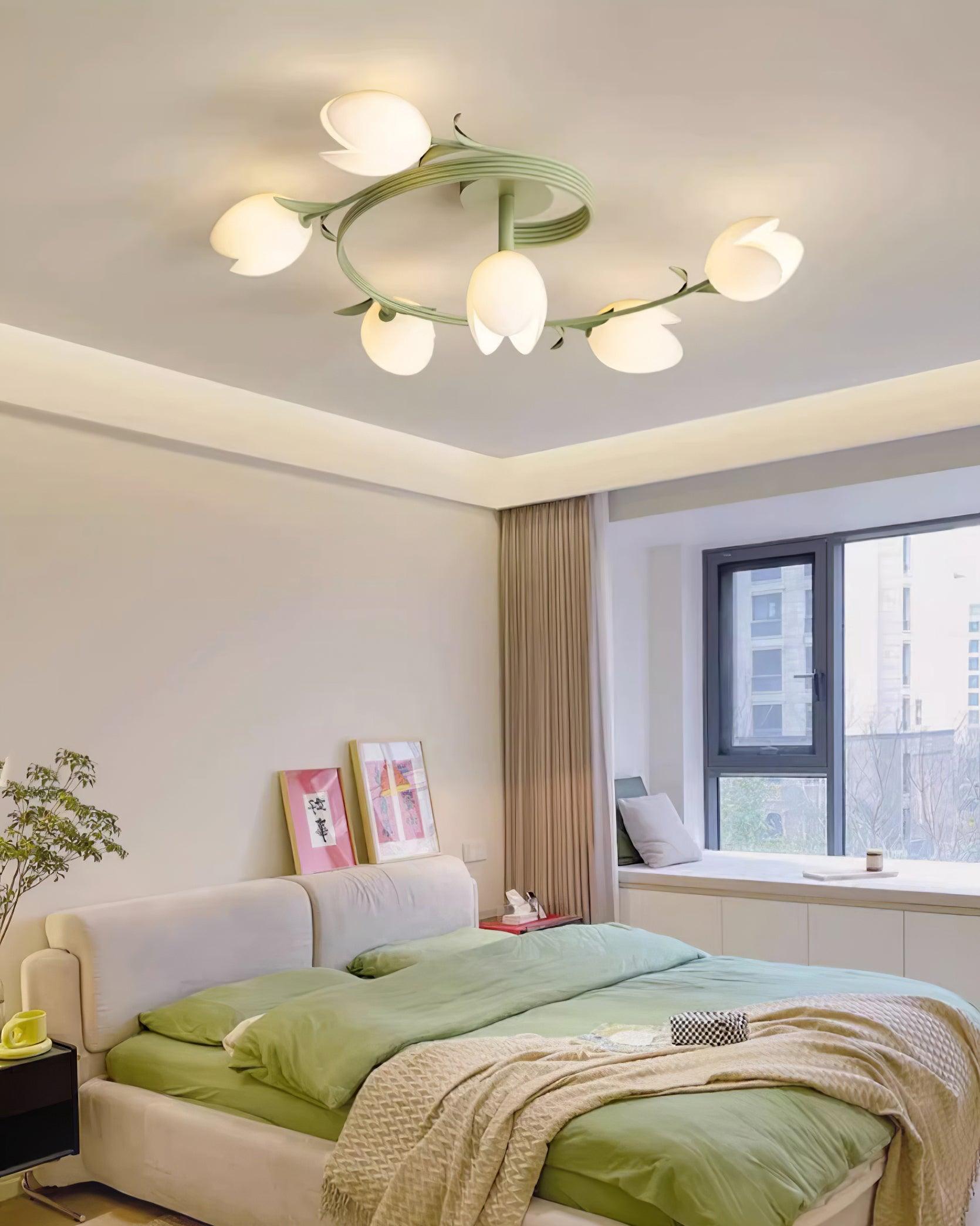 Iris 6-Light Tulip Ceiling Light - Neutralighting