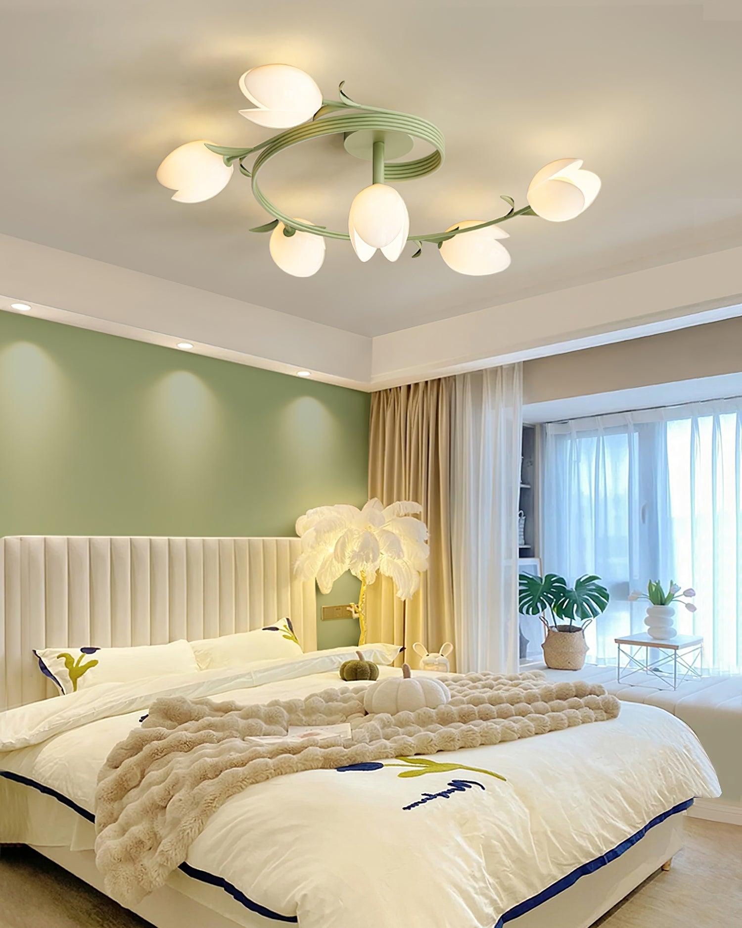 Iris 6-Light Tulip Ceiling Light - Neutralighting