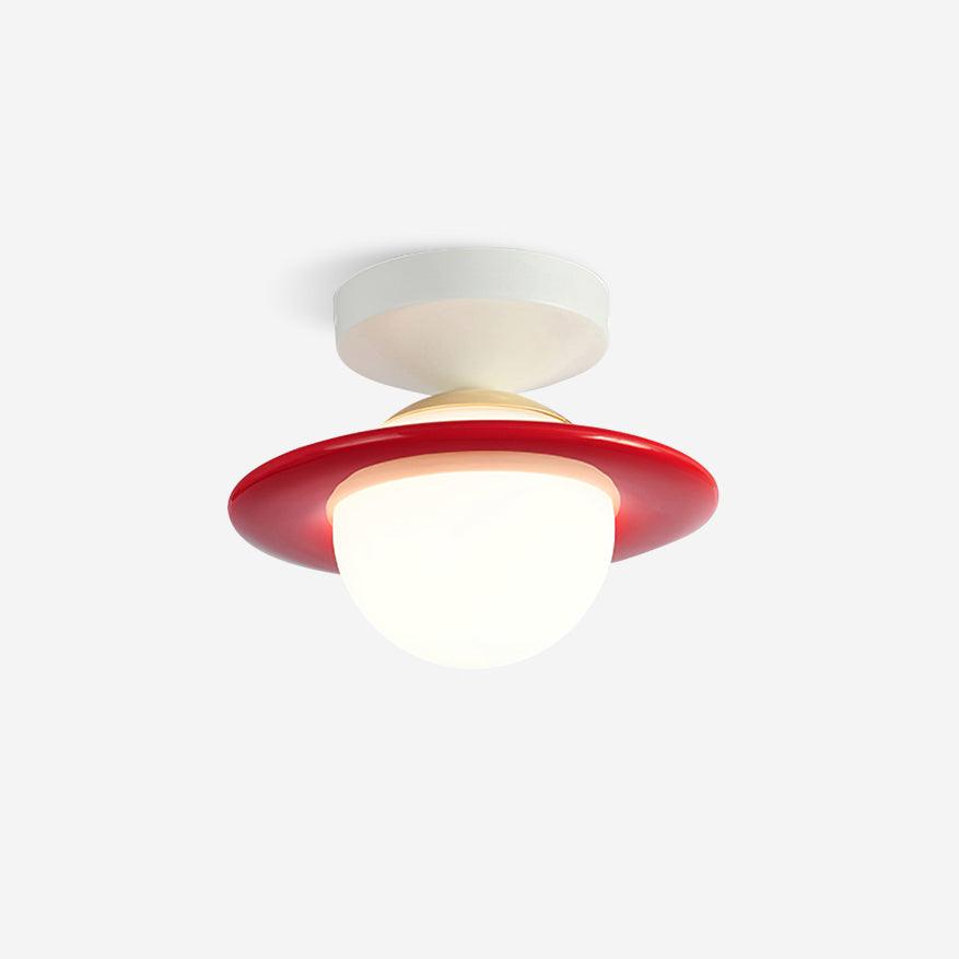 Ceiling Light Playful Planet Shape Soft Glow Whimsical Modern - Neutralighting