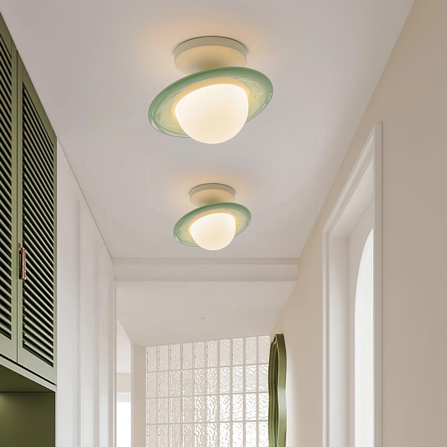 Ceiling Light Playful Planet Shape Soft Glow Whimsical Modern - Neutralighting