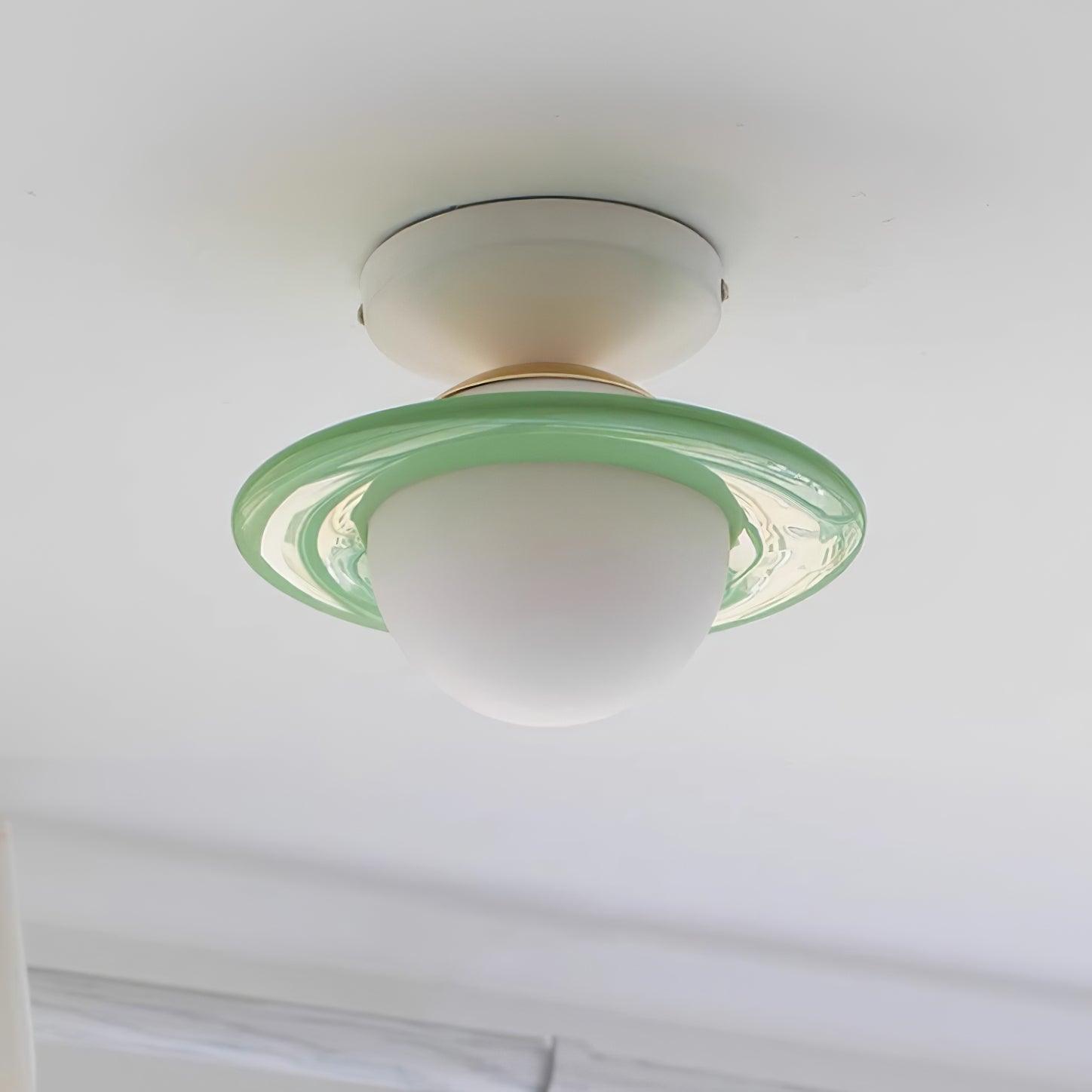 Ceiling Light Playful Planet Shape Soft Glow Whimsical Modern - Neutralighting