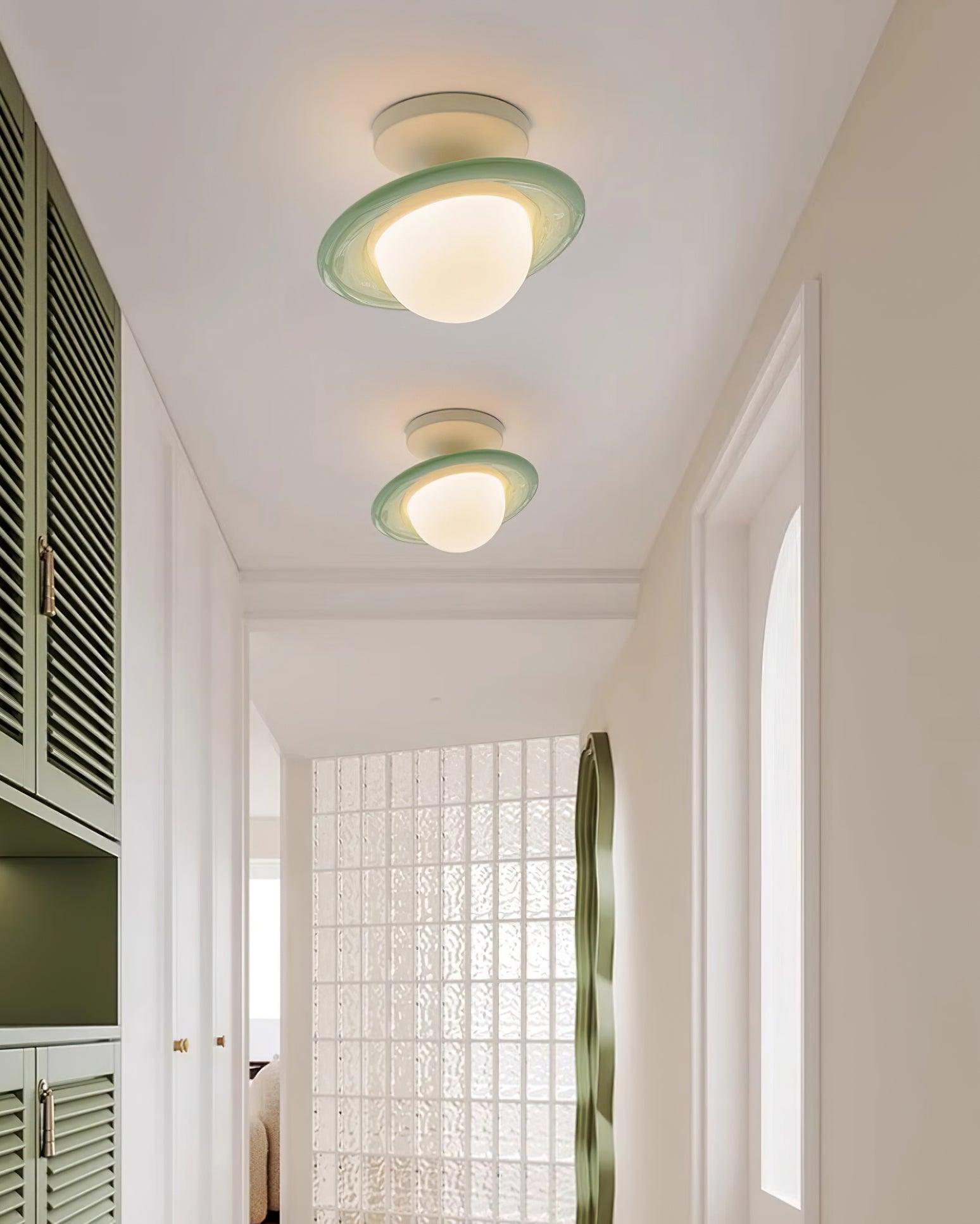 Ceiling Light Playful Planet Shape Soft Glow Whimsical Modern - Neutralighting