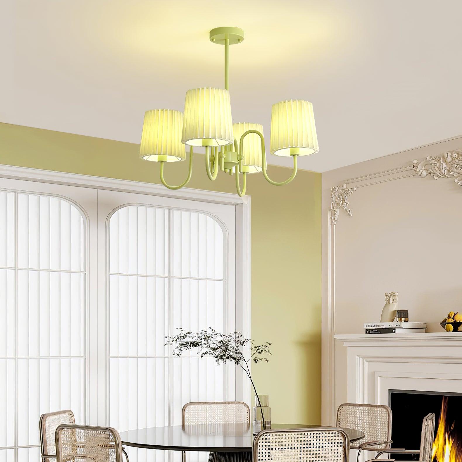 Isolora Fabric Chandelier - Neutralighting