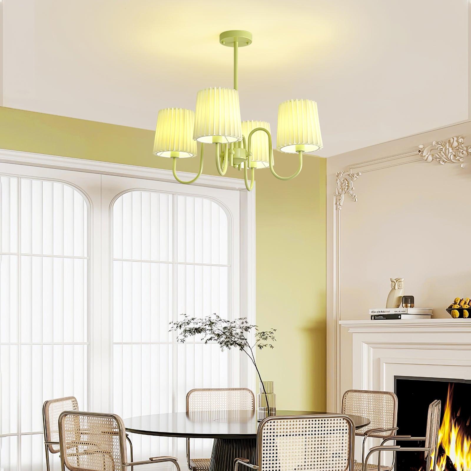 Isolora Fabric Chandelier - Neutralighting