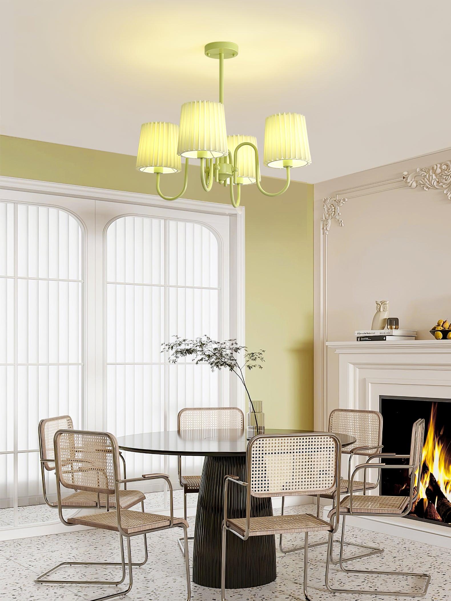 Isolora Fabric Chandelier - Neutralighting