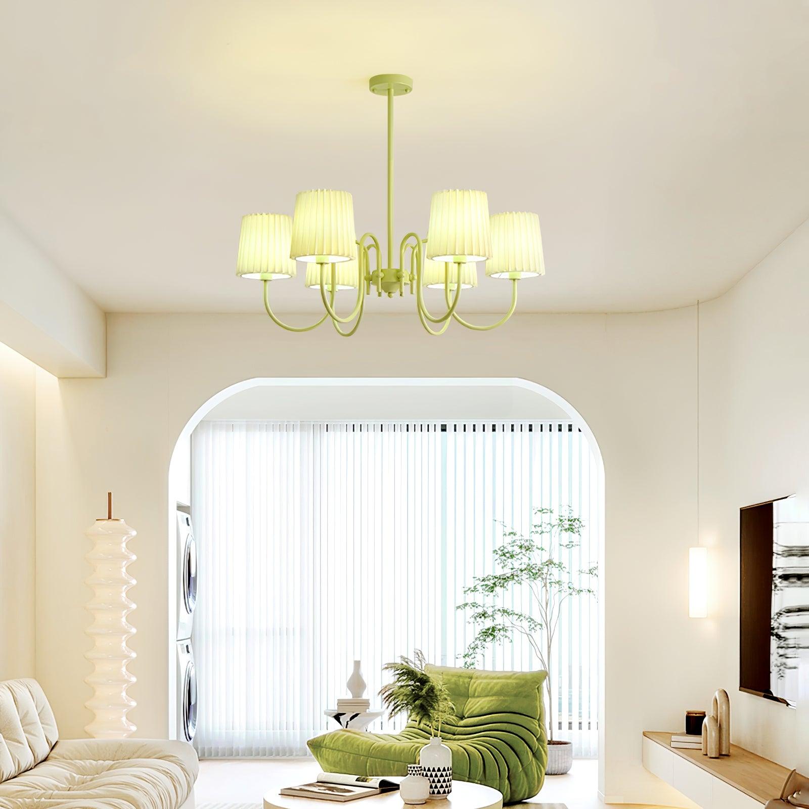 Isolora Fabric Chandelier - Neutralighting