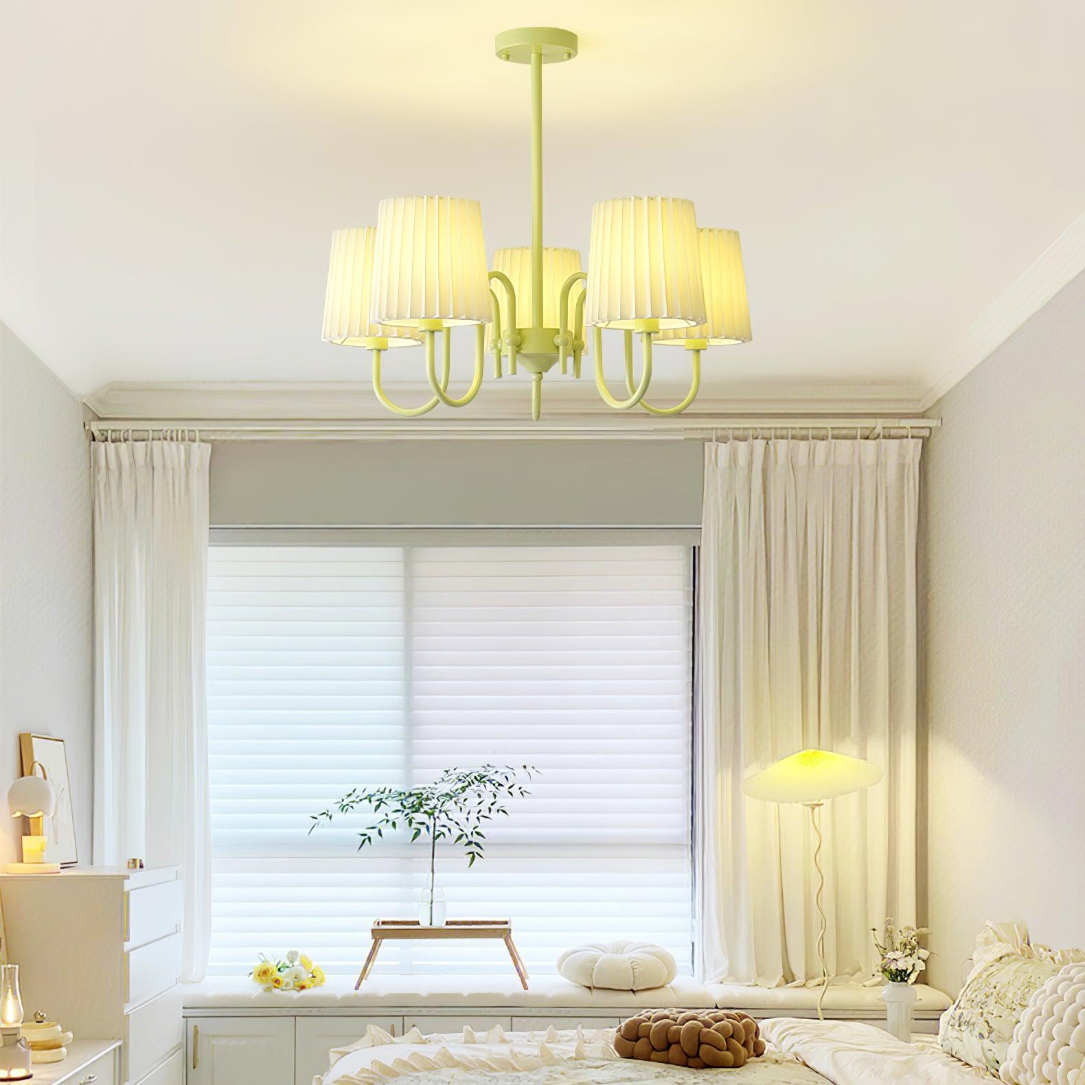 Isolora Fabric Chandelier - Neutralighting