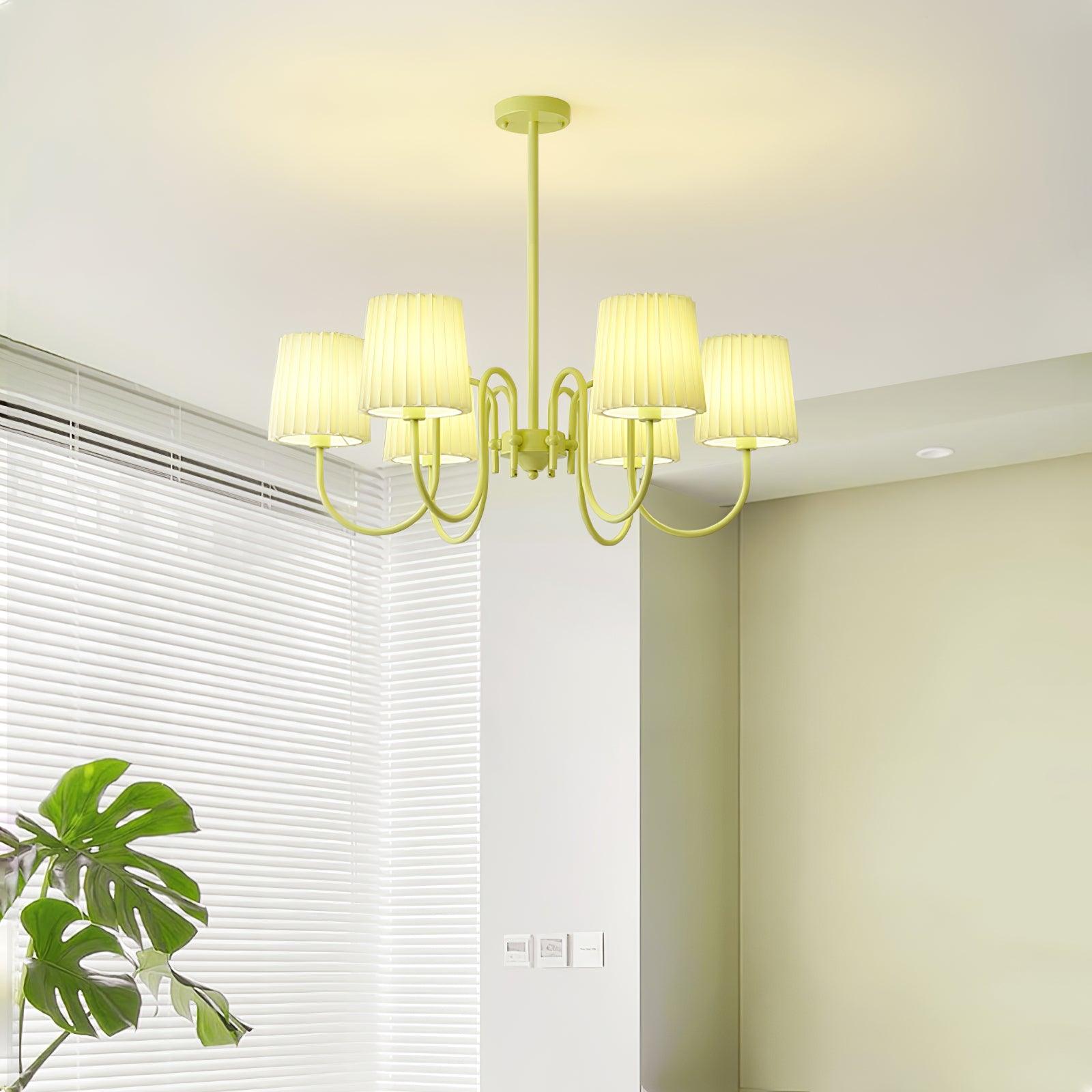 Isolora Fabric Chandelier - Neutralighting