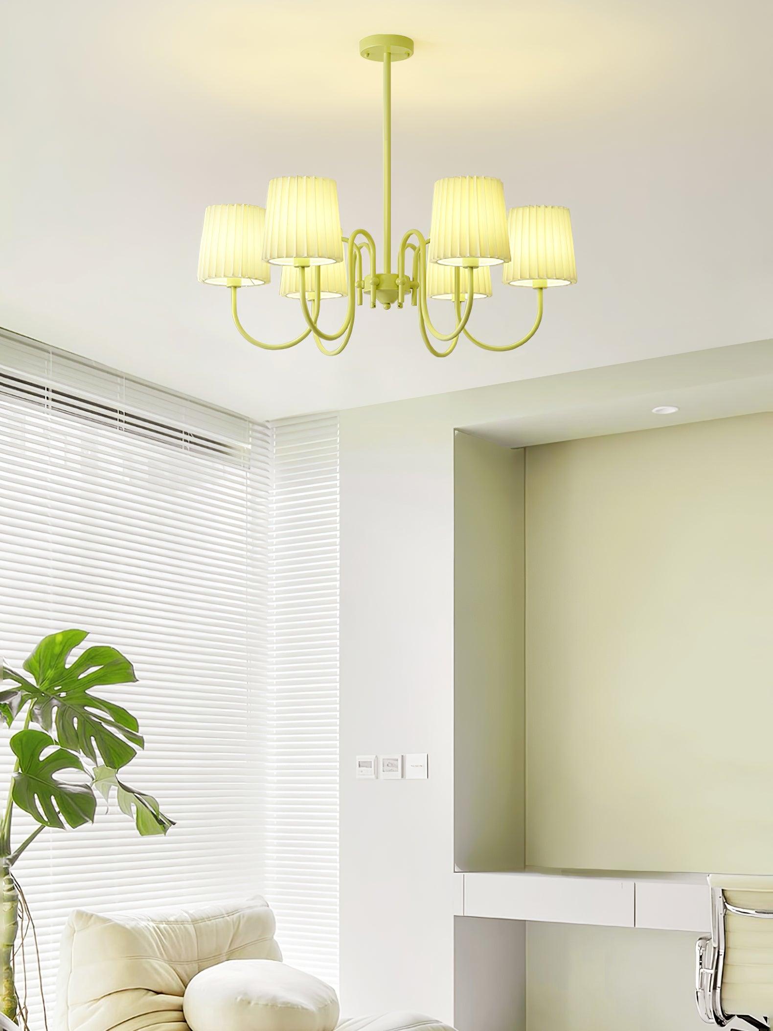 Isolora Fabric Chandelier - Neutralighting