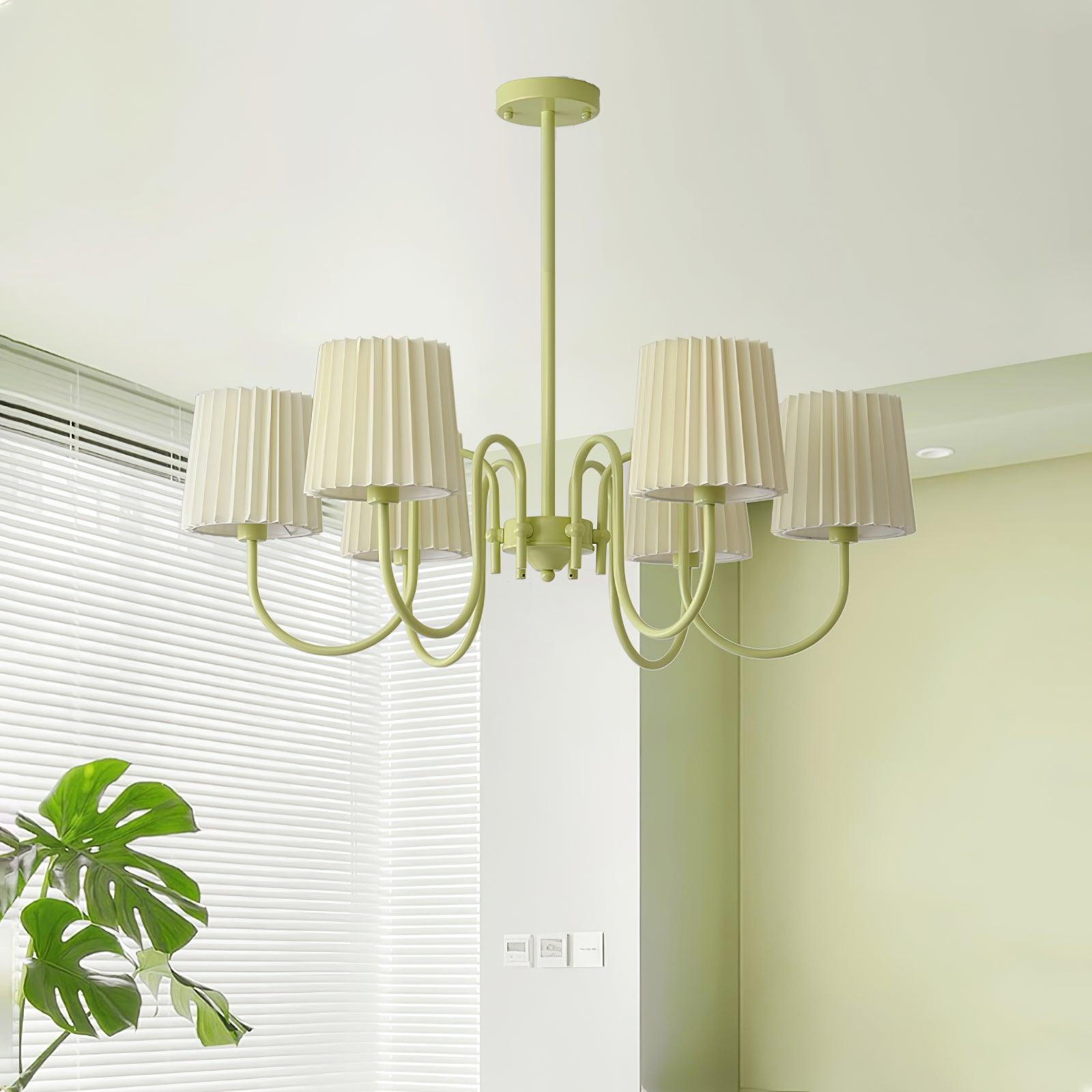 Isolora Fabric Chandelier - Neutralighting