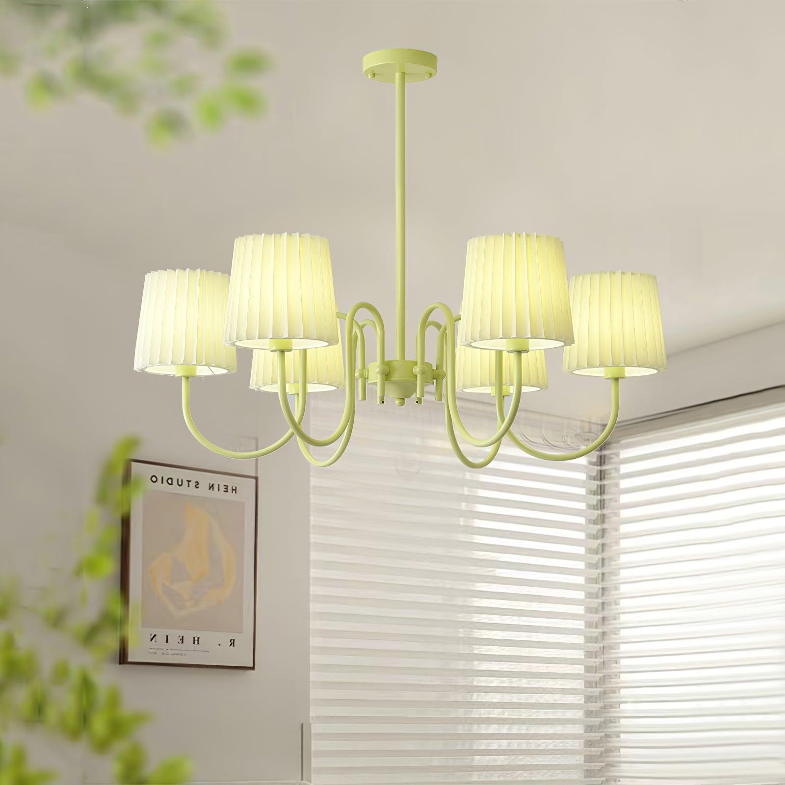 Isolora Fabric Chandelier - Neutralighting