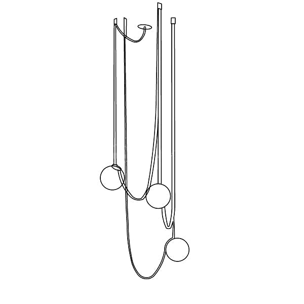 Zephira Multiple Belt Pendant Light - Neutralighting