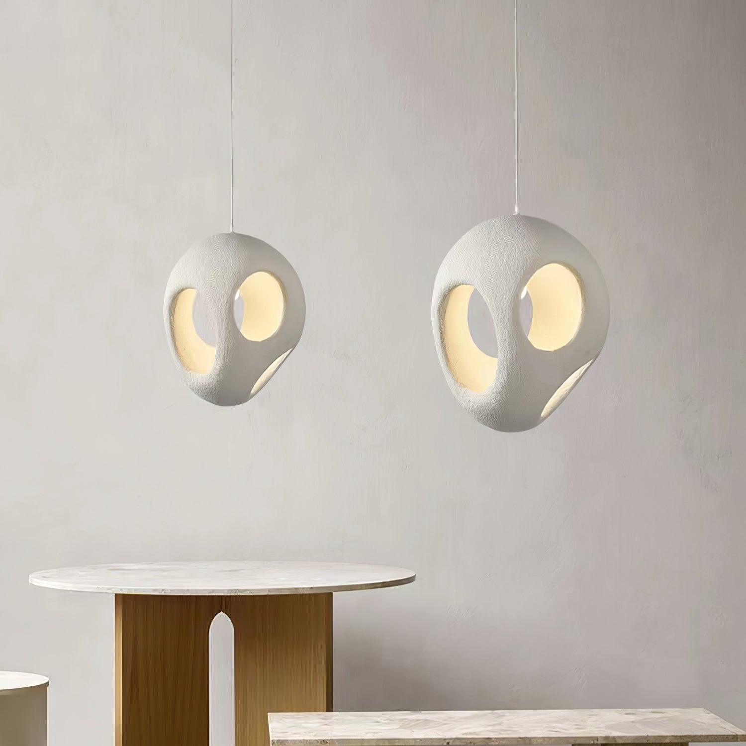 Avlaeara Wabi-Sabi Resin Pendant Light - Neutralighting