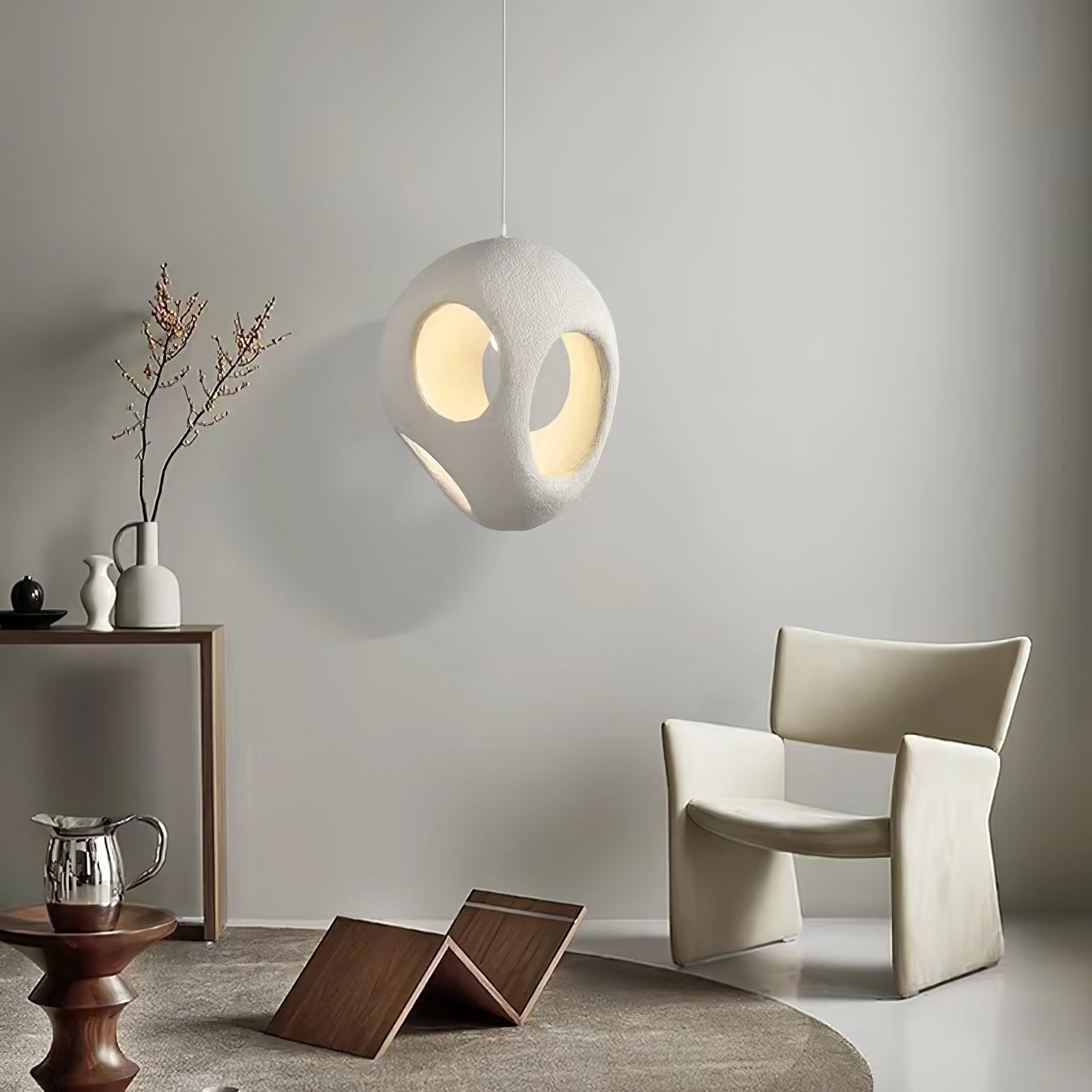 Avlaeara Wabi-Sabi Resin Pendant Light - Neutralighting