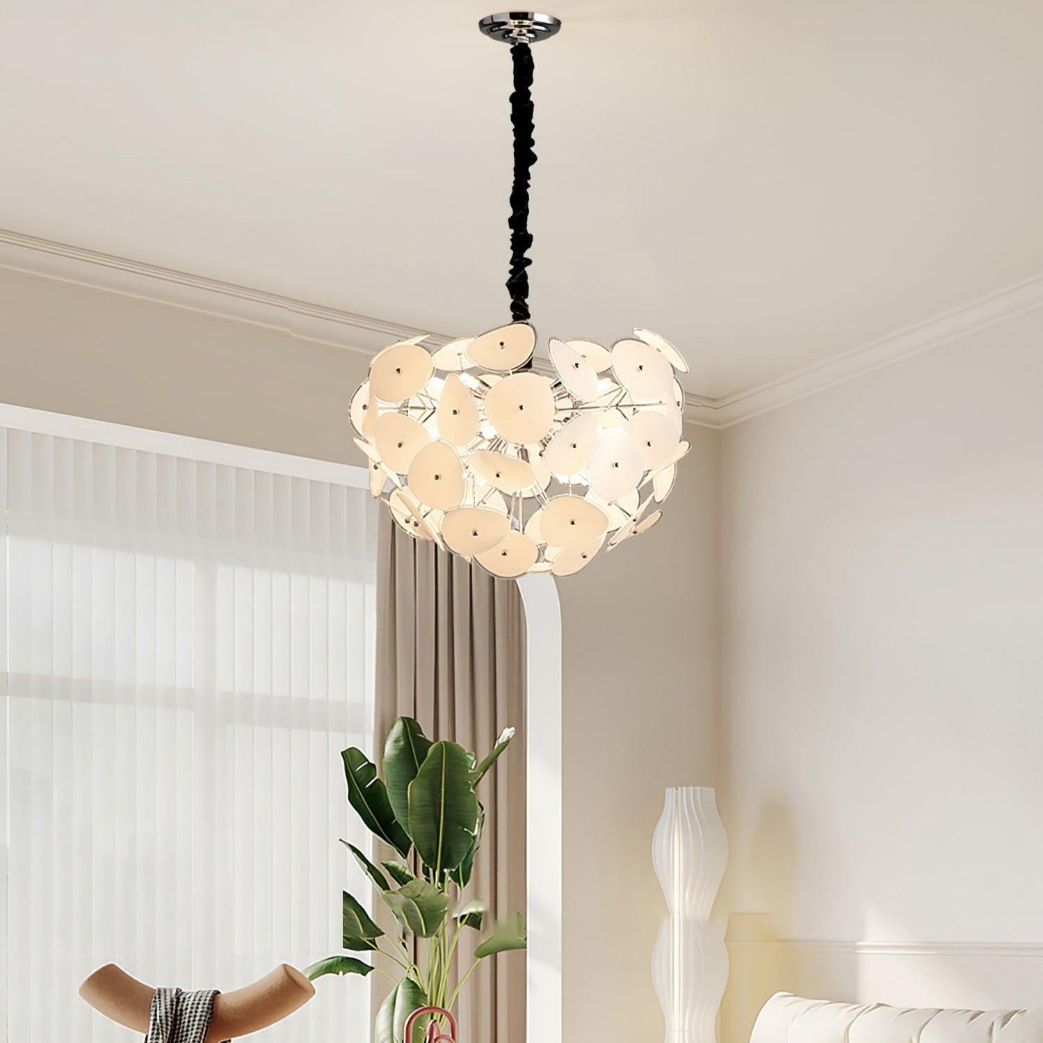 Thera Artistic Glass Globe Chandelier - Neutralighting
