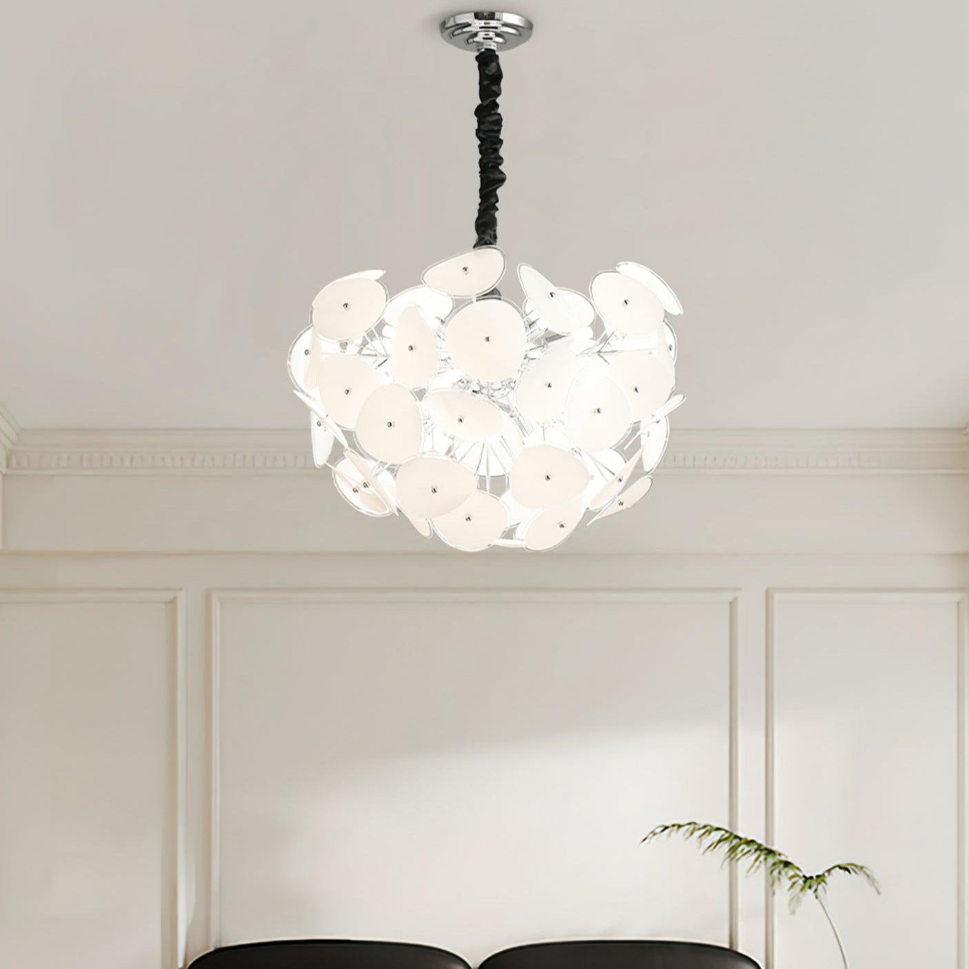 Thera Artistic Glass Globe Chandelier - Neutralighting