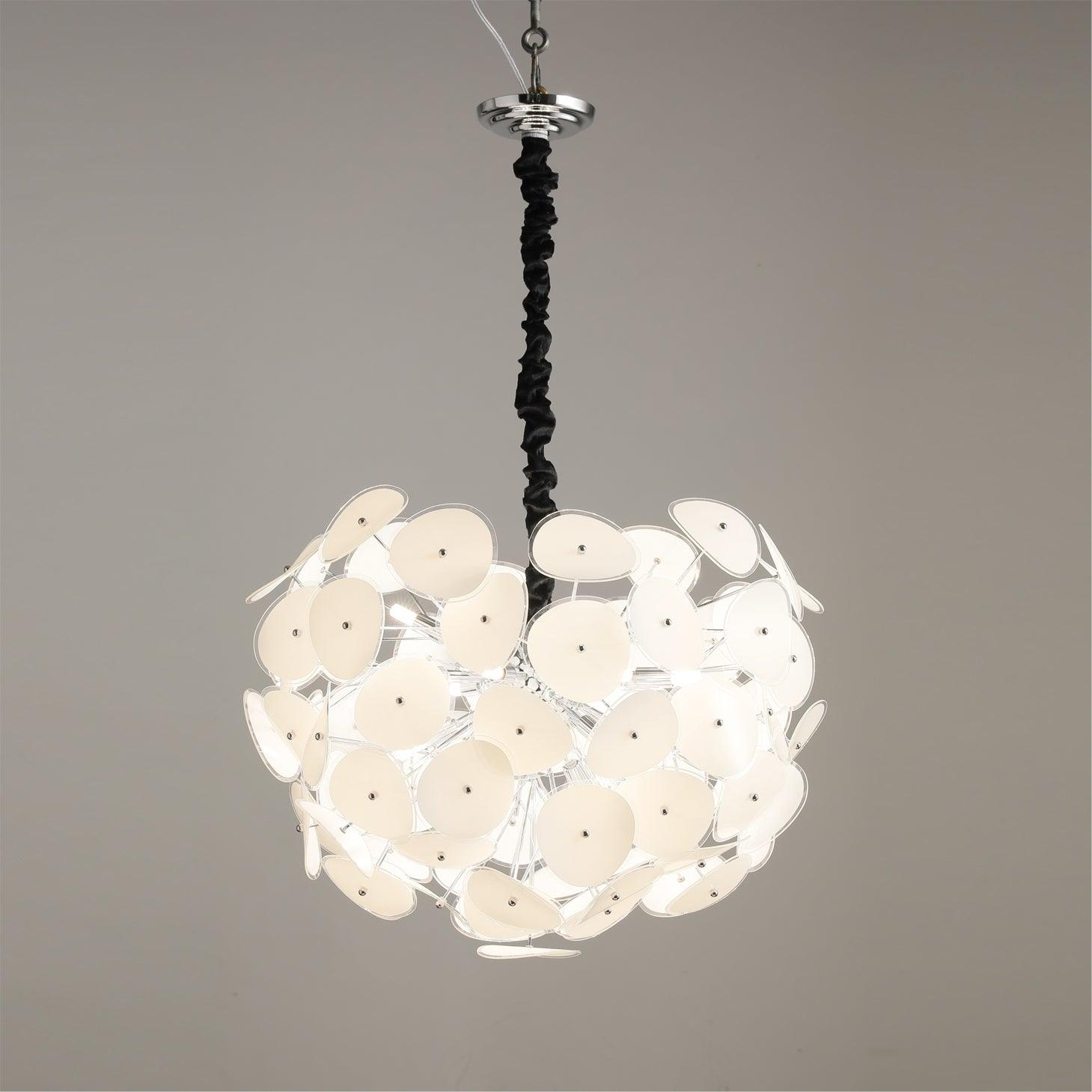 Thera Artistic Glass Globe Chandelier - Neutralighting