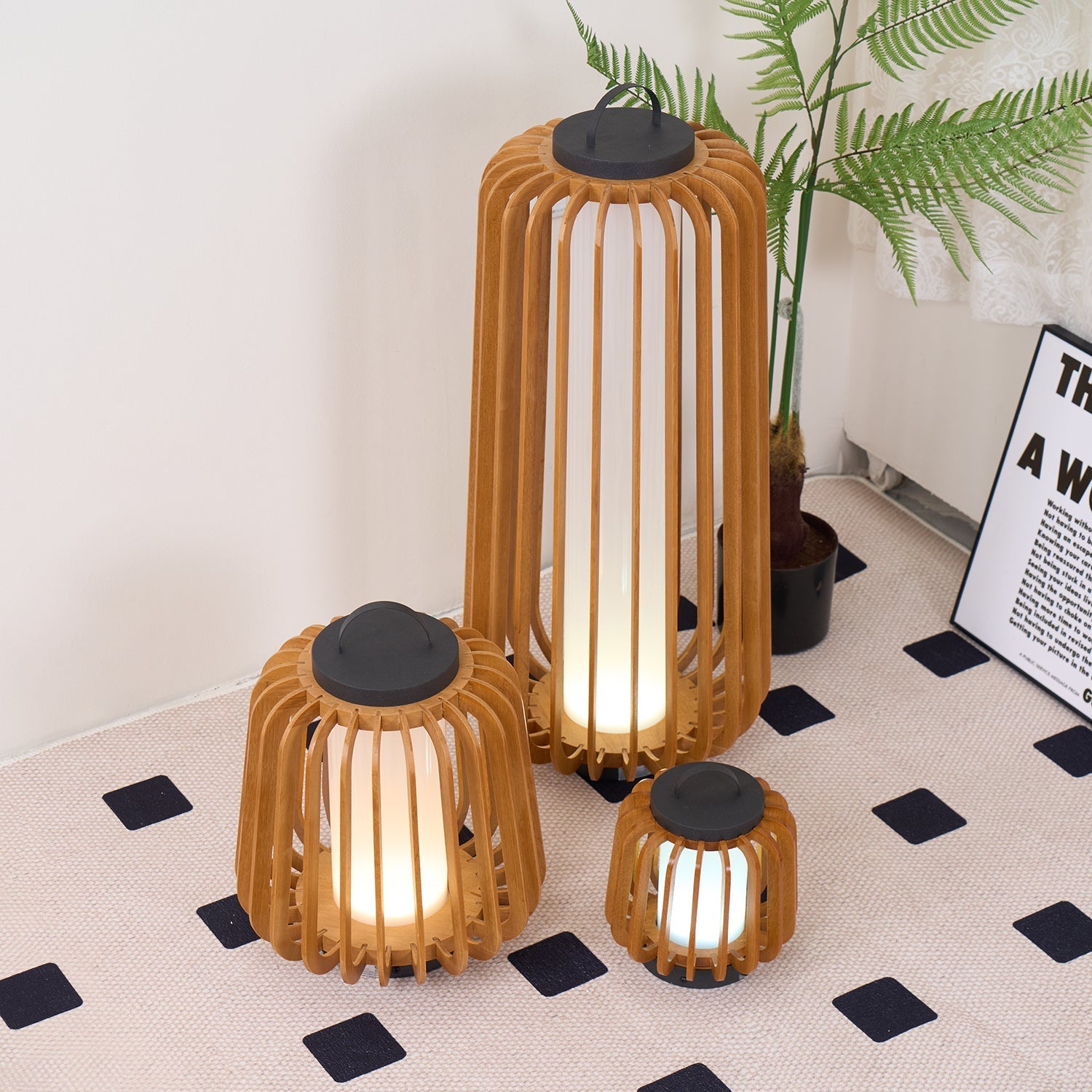 Ray Portable Lantern Outdoor Light - Neutralighting